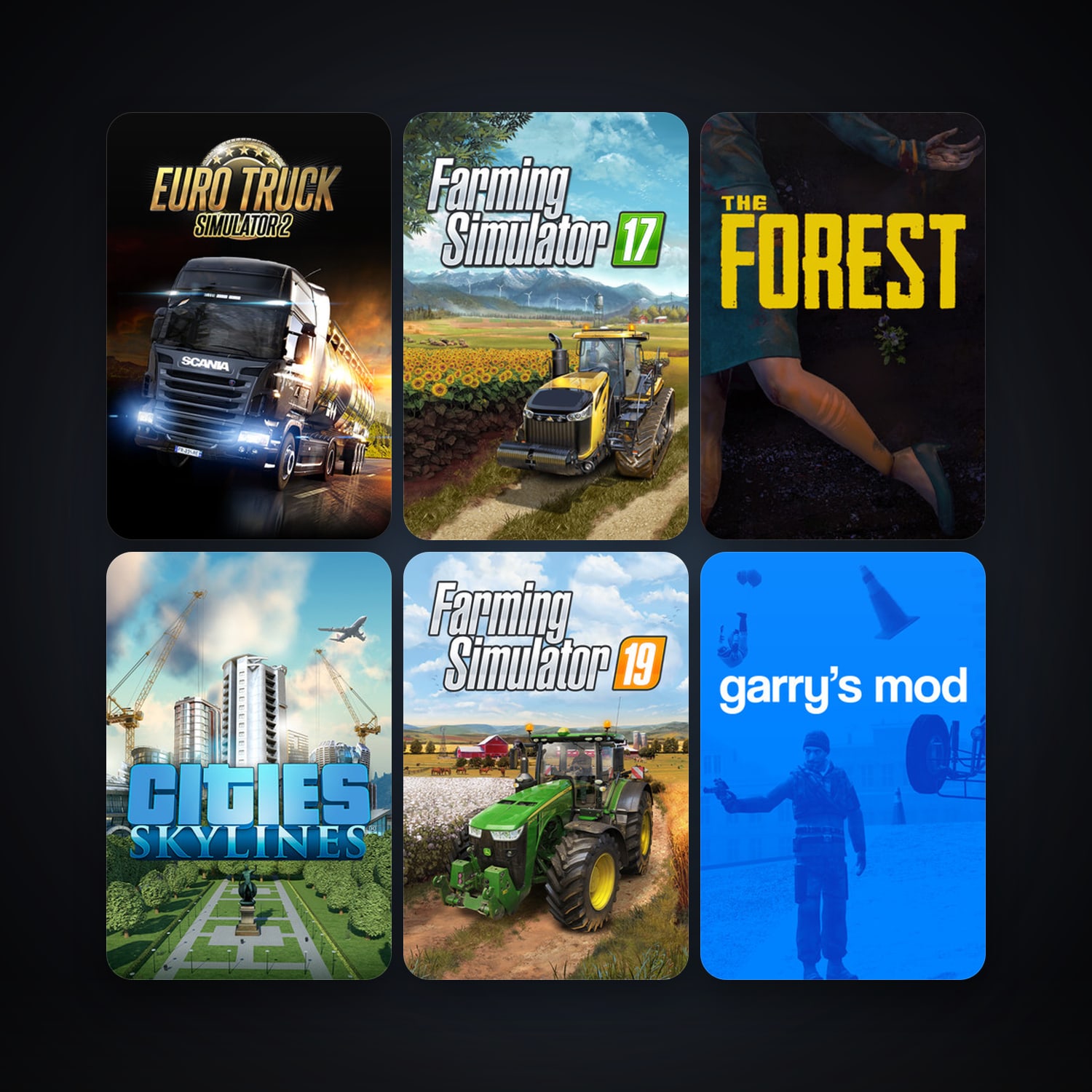 Garry's Mod + Free CS2 (No Prime), 13 games, clean — HabibiAccounts