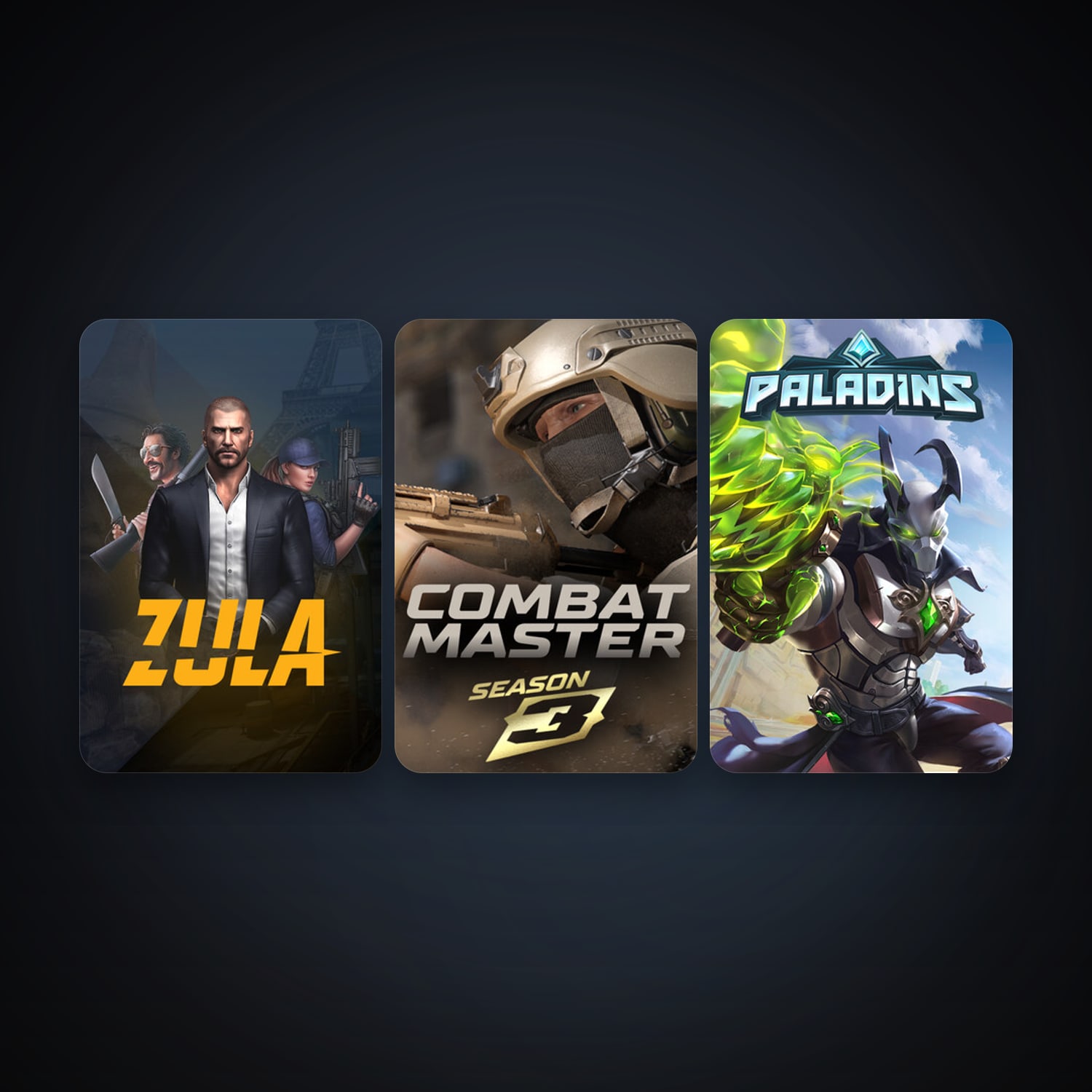 Paladins + Zula Global, 7 games, clean — HabibiAccounts