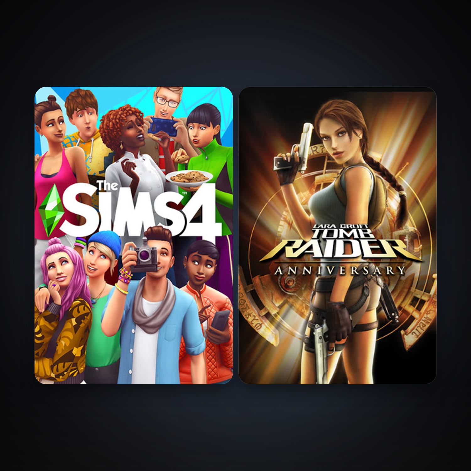 Tomb Raider: Anniversary + The Sims 4, 3 games, clean — HabibiAccounts
