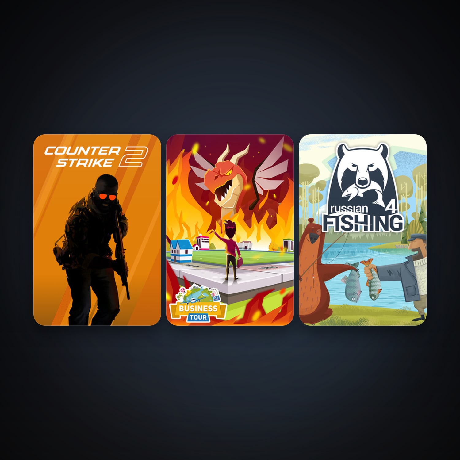 CS2 Prime + Business Tour - Board Game with Online Multiplayer, 9 games, clean — HabibiAccounts