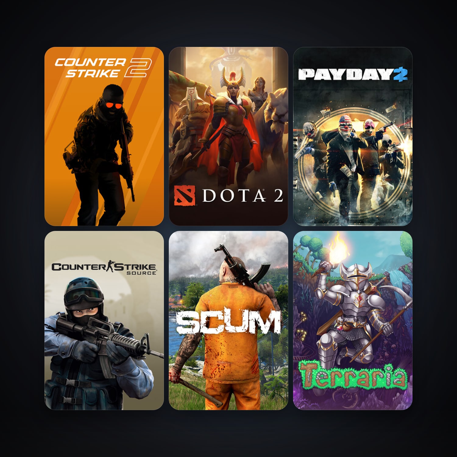 Counter-Strike: Source + Dota 2, 21 games, Steam 13, clean — HabibiAccounts
