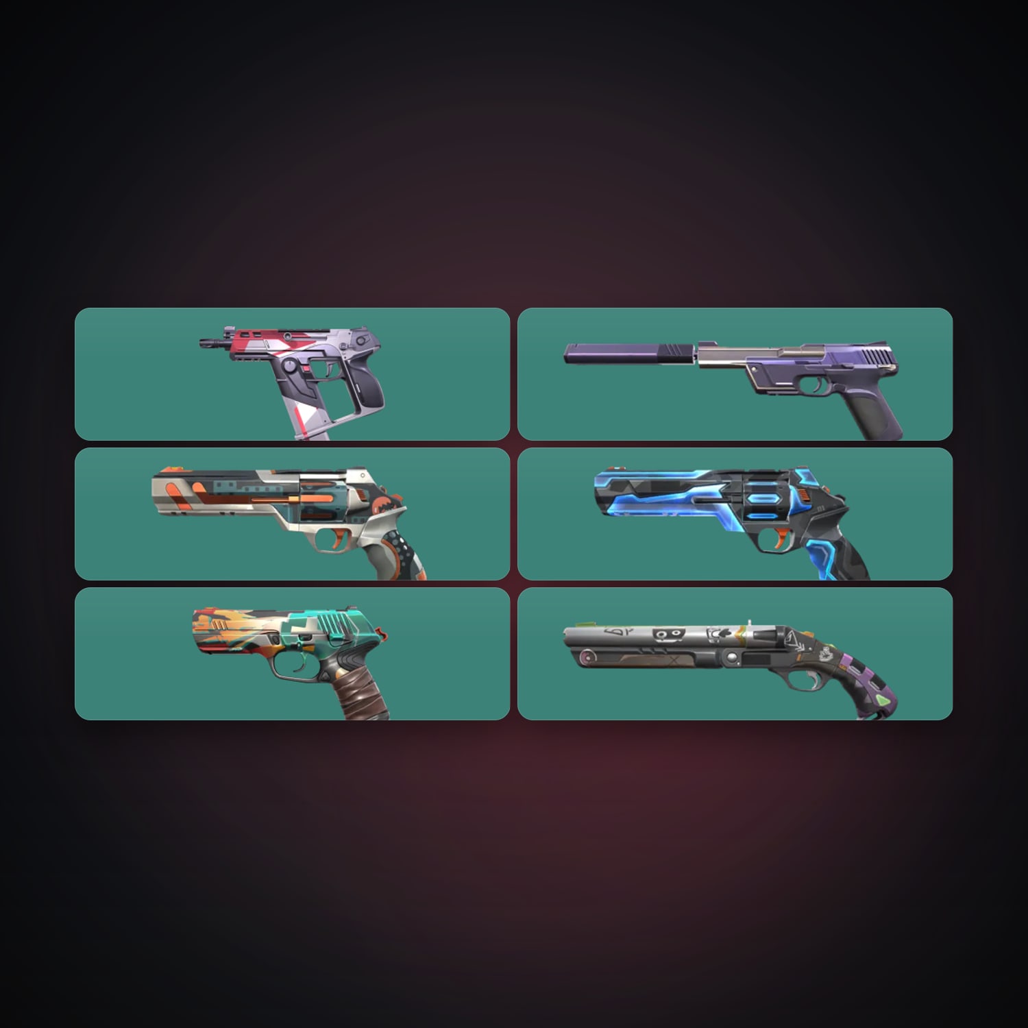 EU Silver 2 locker — 6 skins, lvl 143 — HabibiAccounts