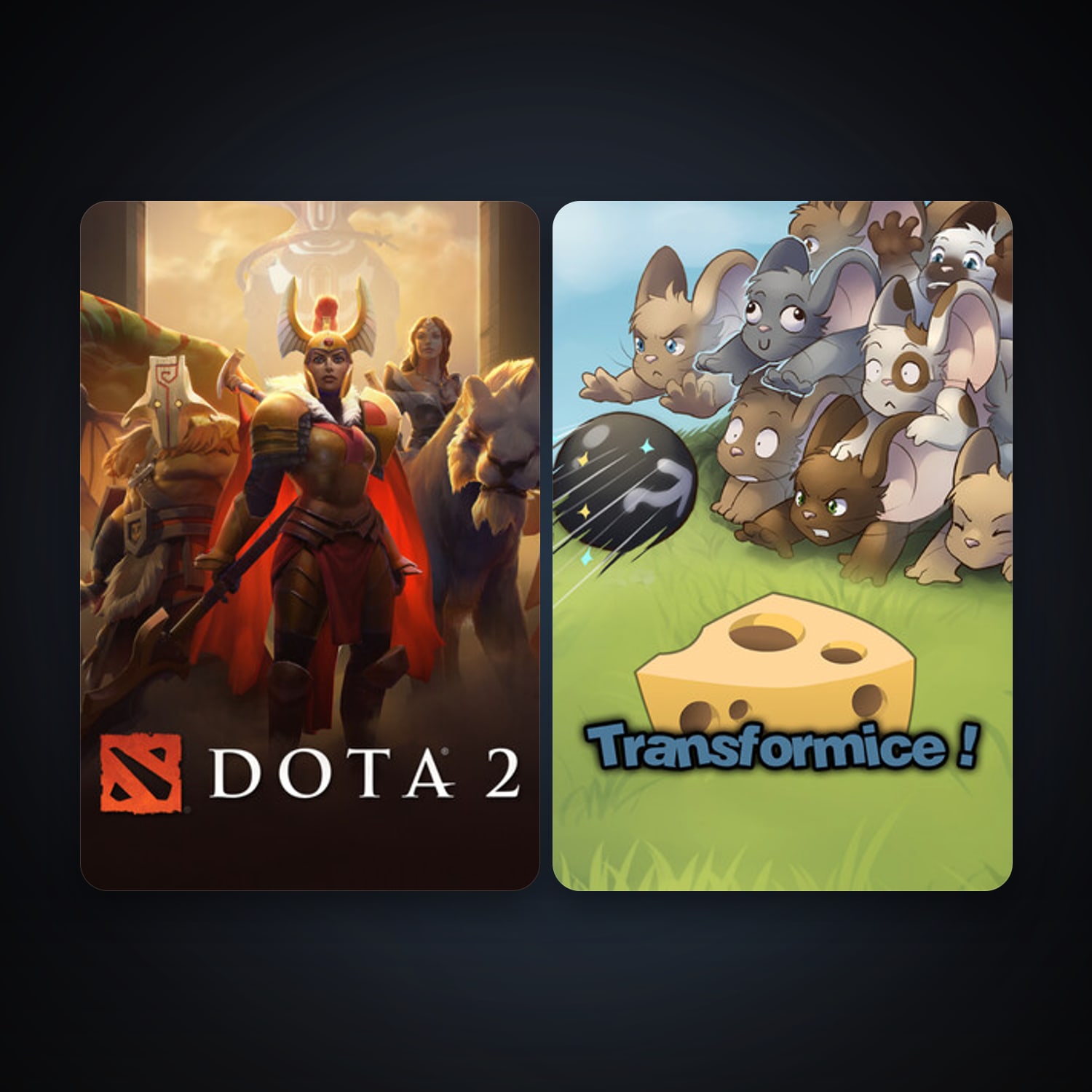 Dota 2 + Transformice, 3 games, clean — HabibiAccounts