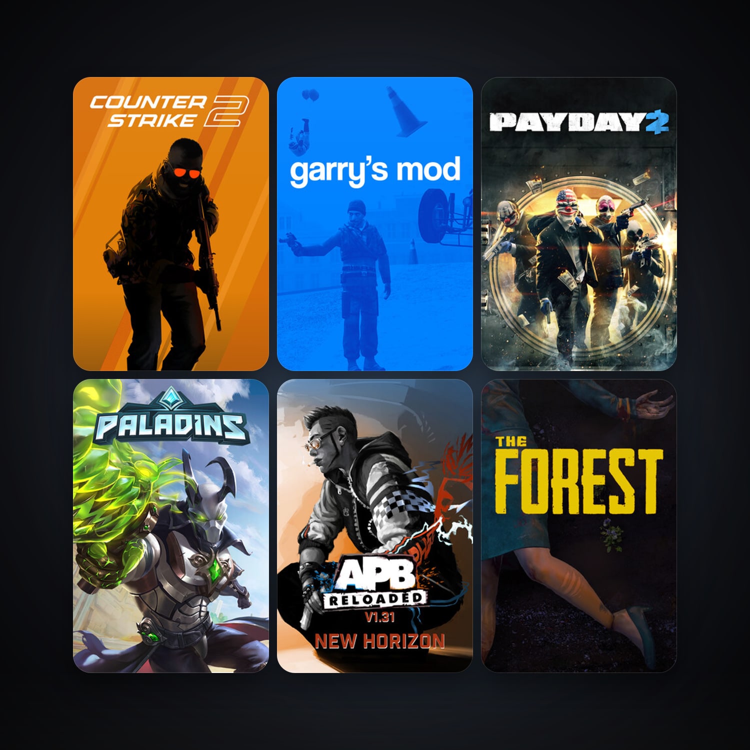 CS2 Prime + Garry's Mod, 48 games, Steam 10, clean — HabibiAccounts