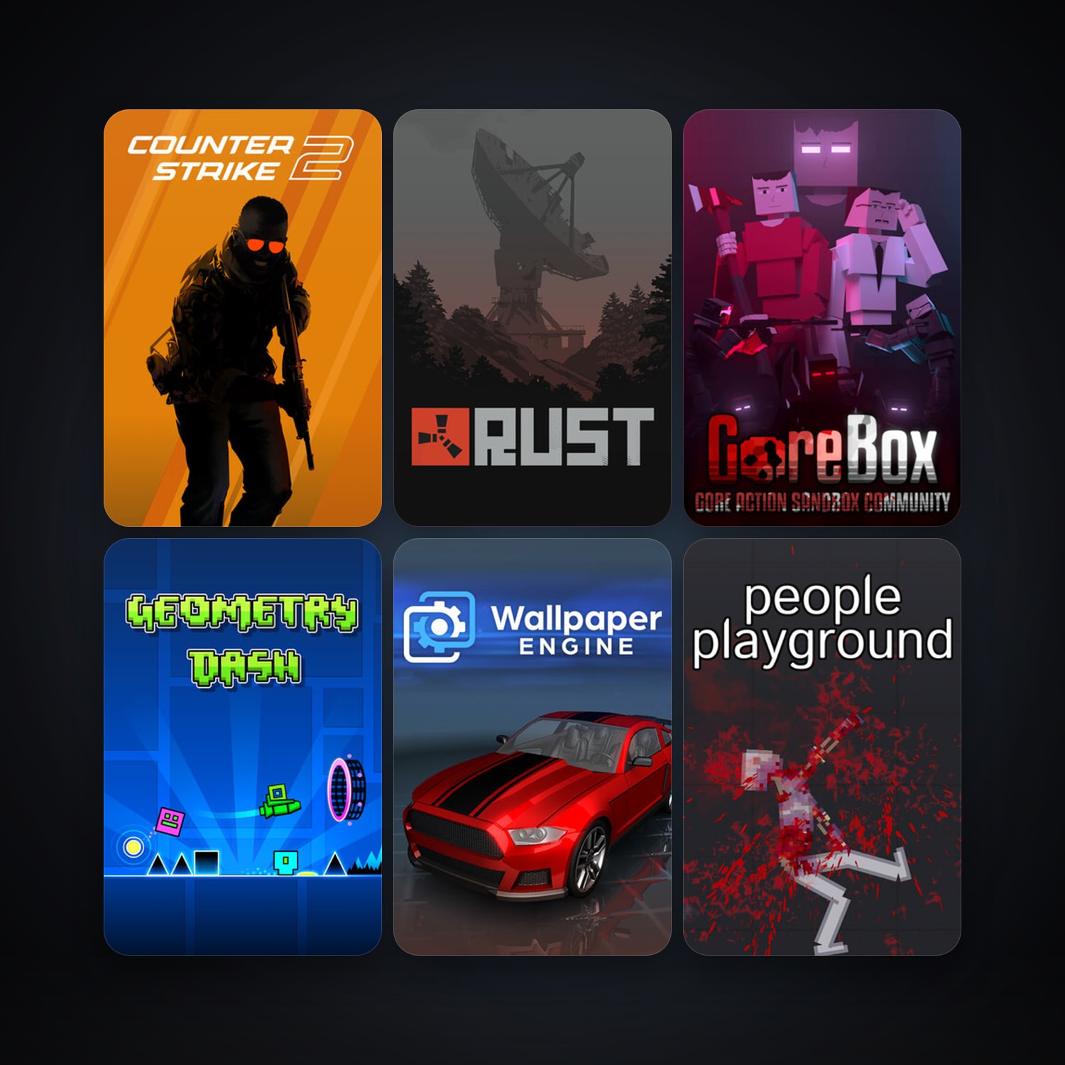 CS2 Prime + Rust, 60 games, clean — HabibiAccounts