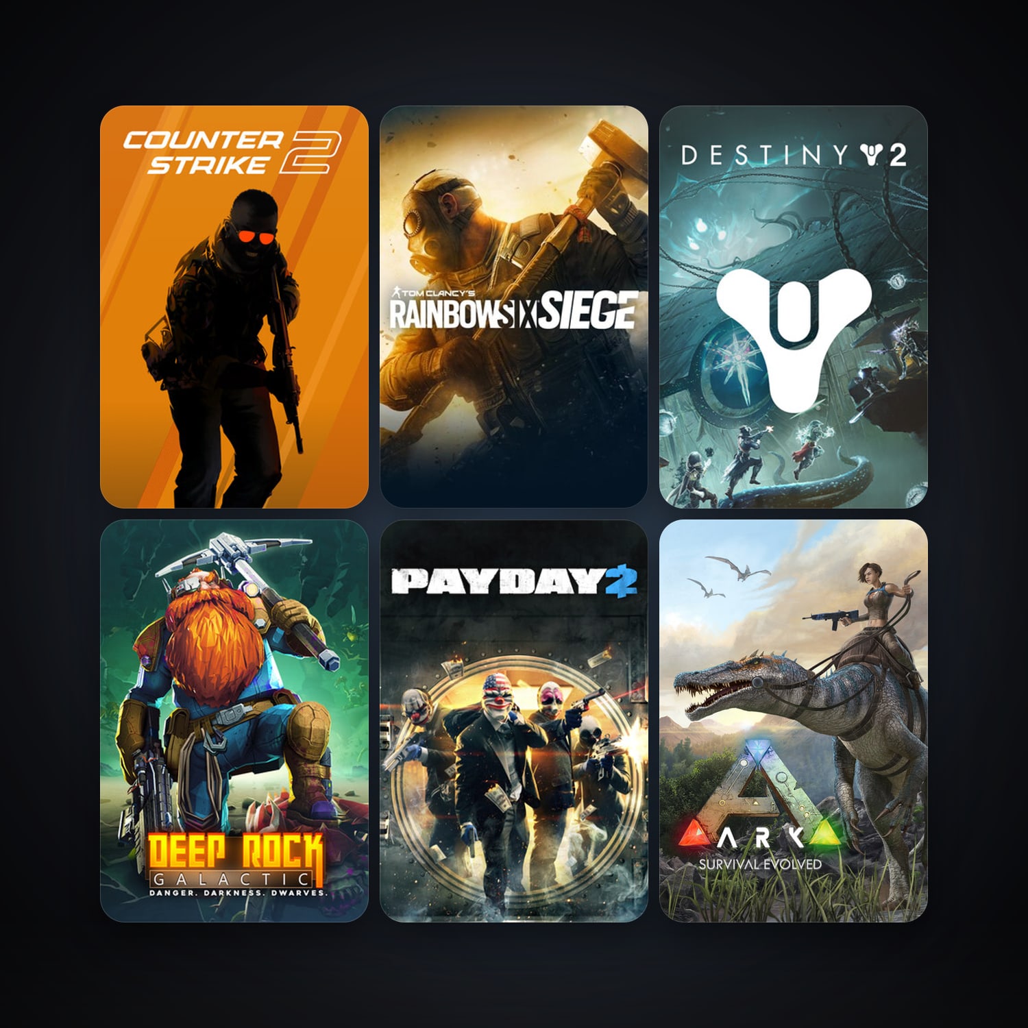 CS2 Prime + PAYDAY 2, 99 games, Steam 11, clean — HabibiAccounts