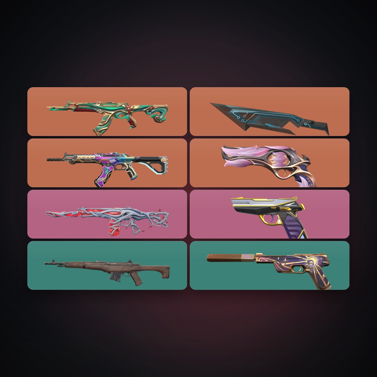 EU Silver 1 locker — 1 knives, 8 skins, lvl 47 — HabibiAccounts