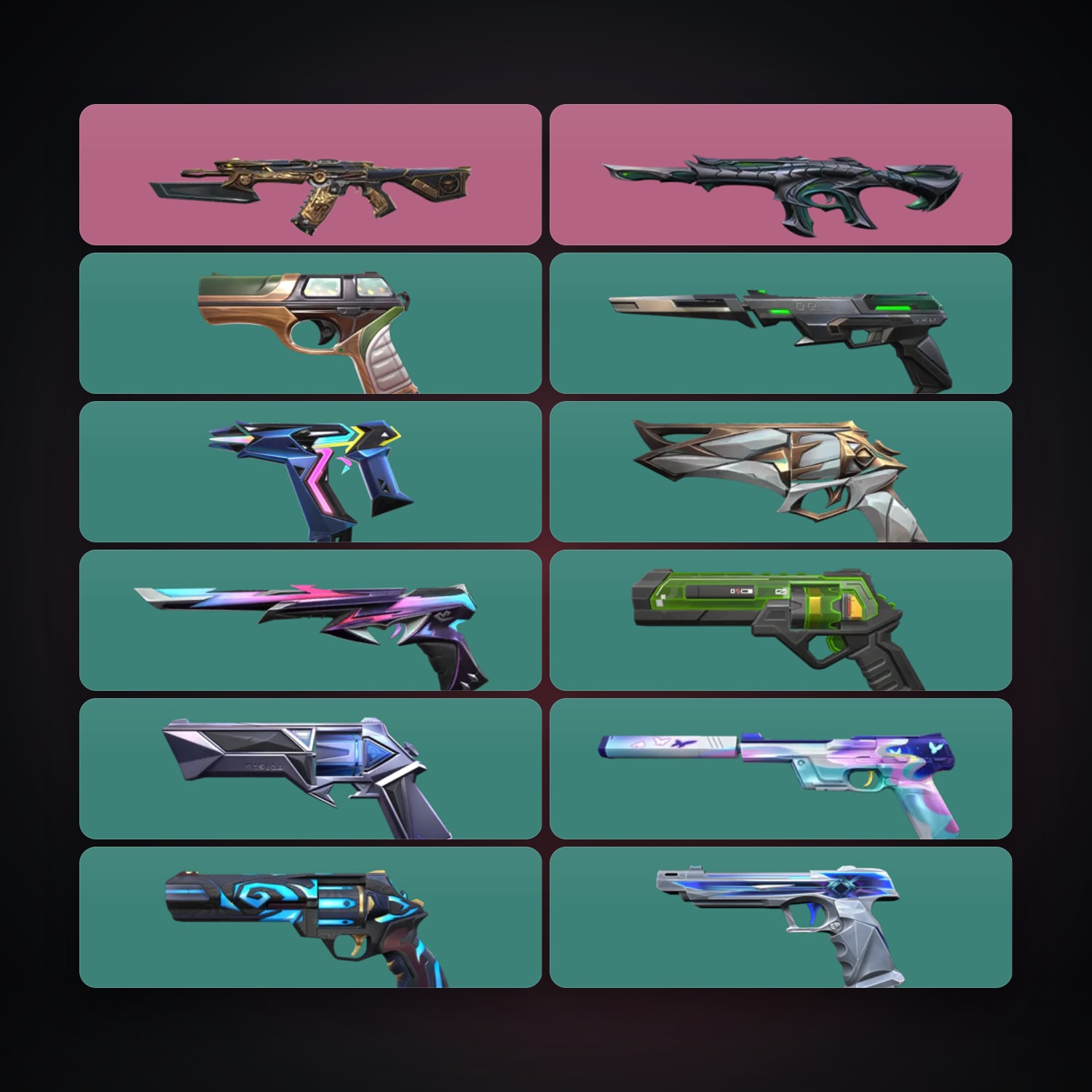 LA Gold 2 locker — 12 skins, lvl 156 — HabibiAccounts