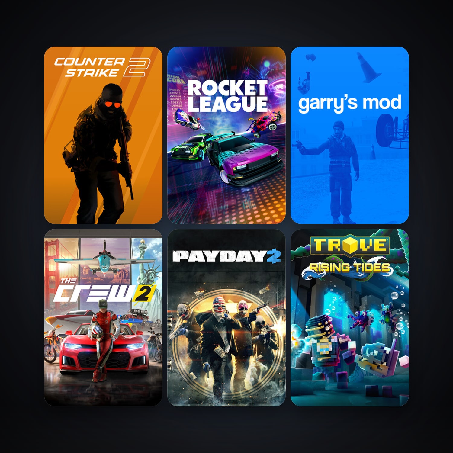 CS2 Prime + Garry's Mod, 90 games, clean — HabibiAccounts