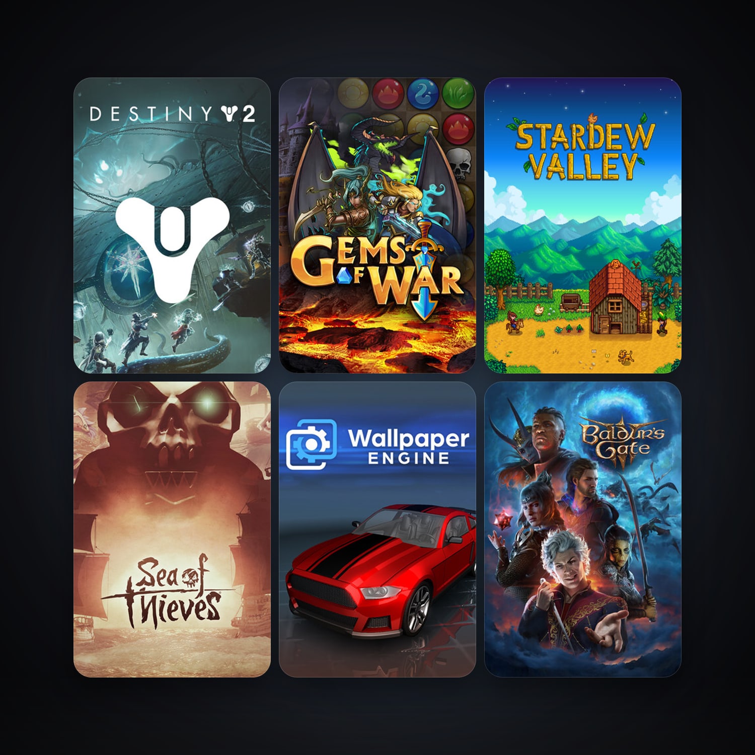Broforce + Gems of War - Puzzle RPG, 108 games, Steam 10, clean — HabibiAccounts