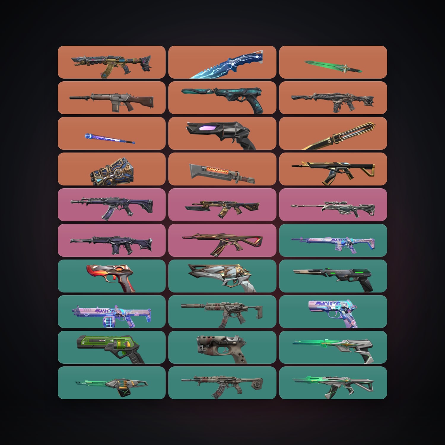 EU Diamond 1 locker — 6 knives, 59 skins, lvl 201 — HabibiAccounts