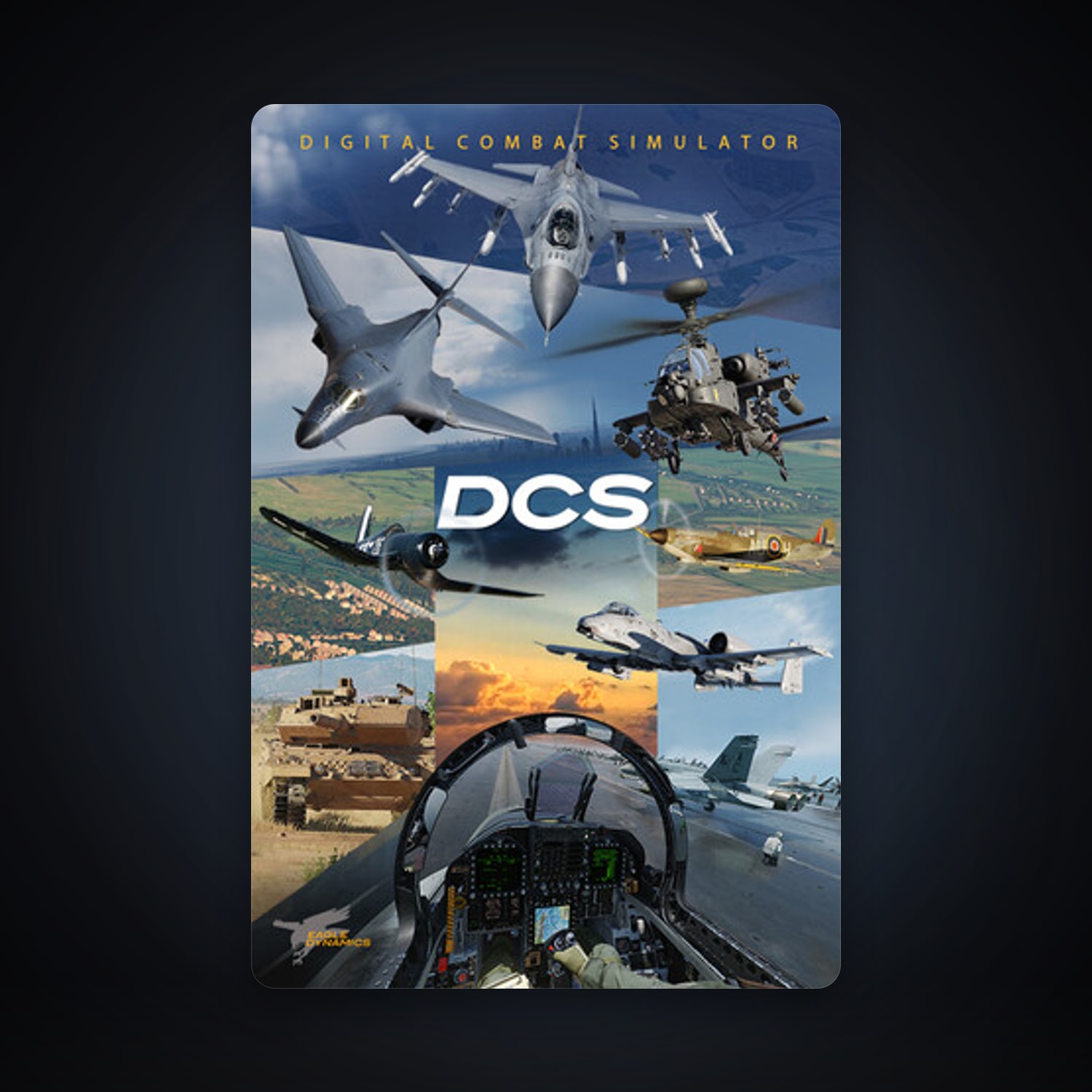 DCS World Steam Edition, 5 games, clean — HabibiAccounts