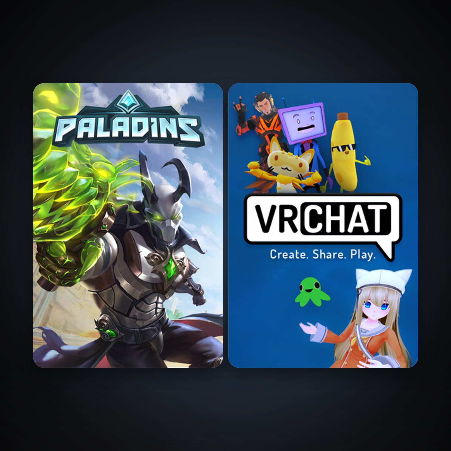 Free CS2 (No Prime) + VRChat, 6 games, clean — HabibiAccounts