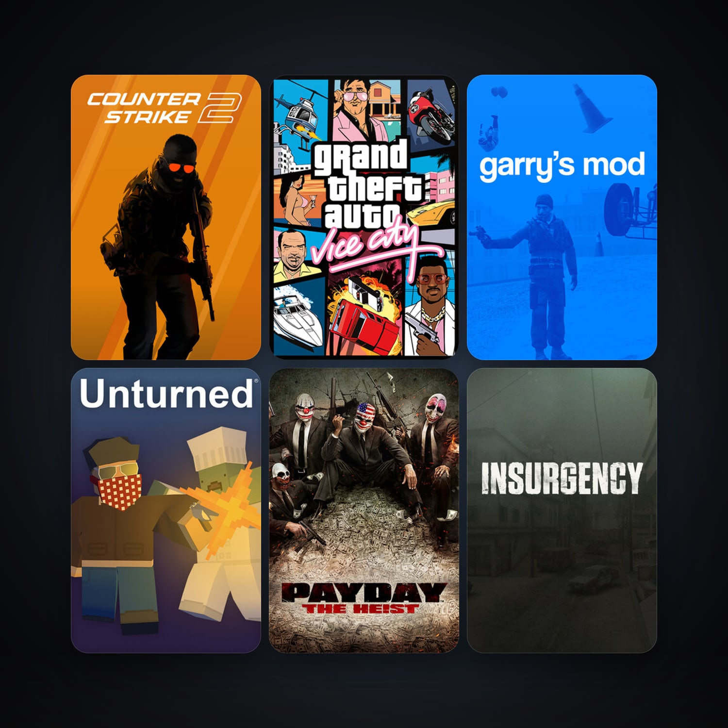 CS2 Prime + Garry's Mod, 13 games, clean — HabibiAccounts