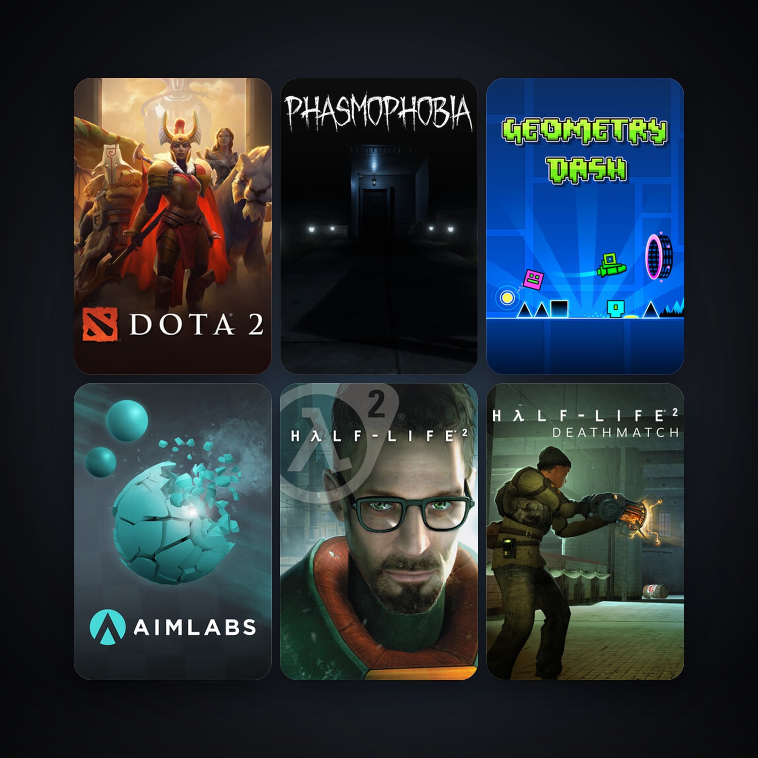 Half-Life 2 + Half-Life 2: Deathmatch, 16 games, Steam 20, clean — HabibiAccounts