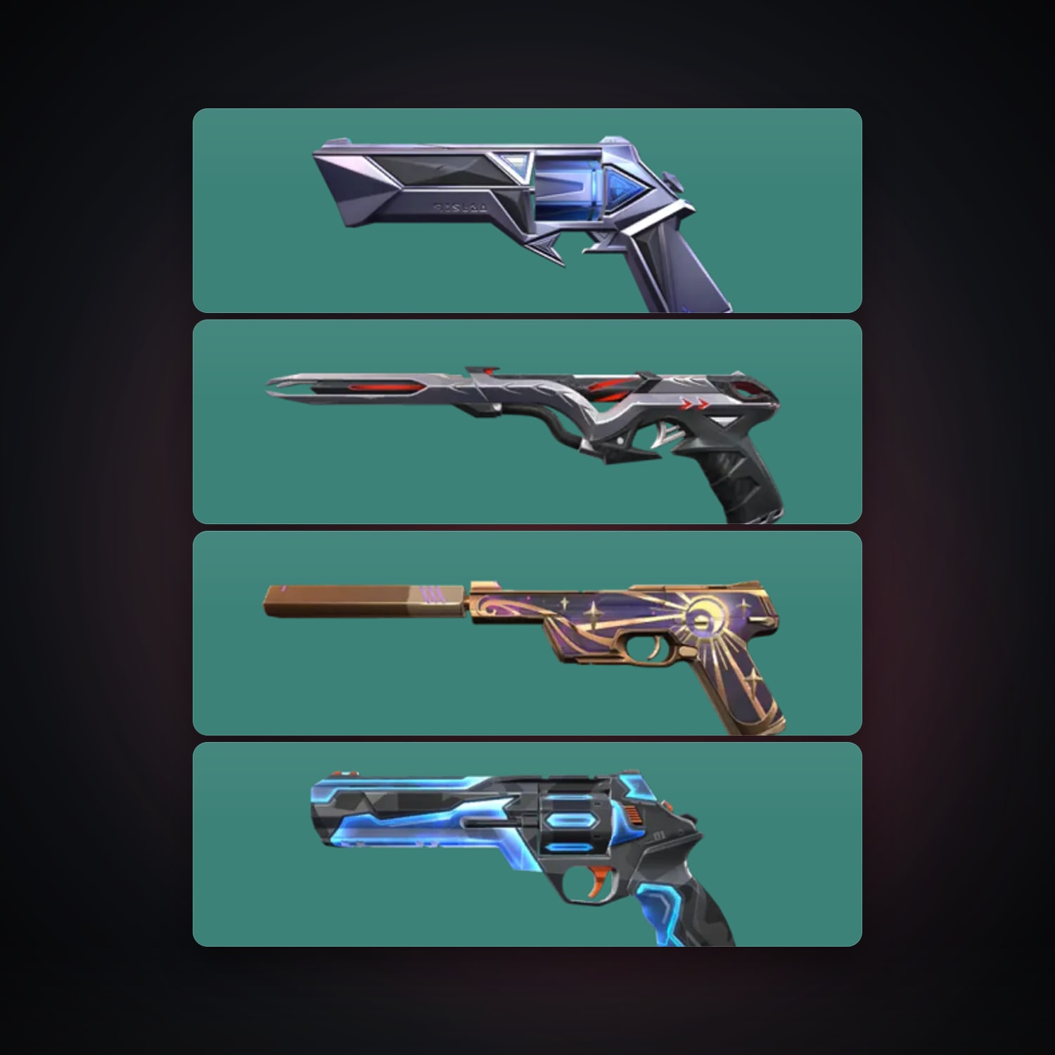 EU Iron 2 locker — 4 skins, lvl 81 — HabibiAccounts