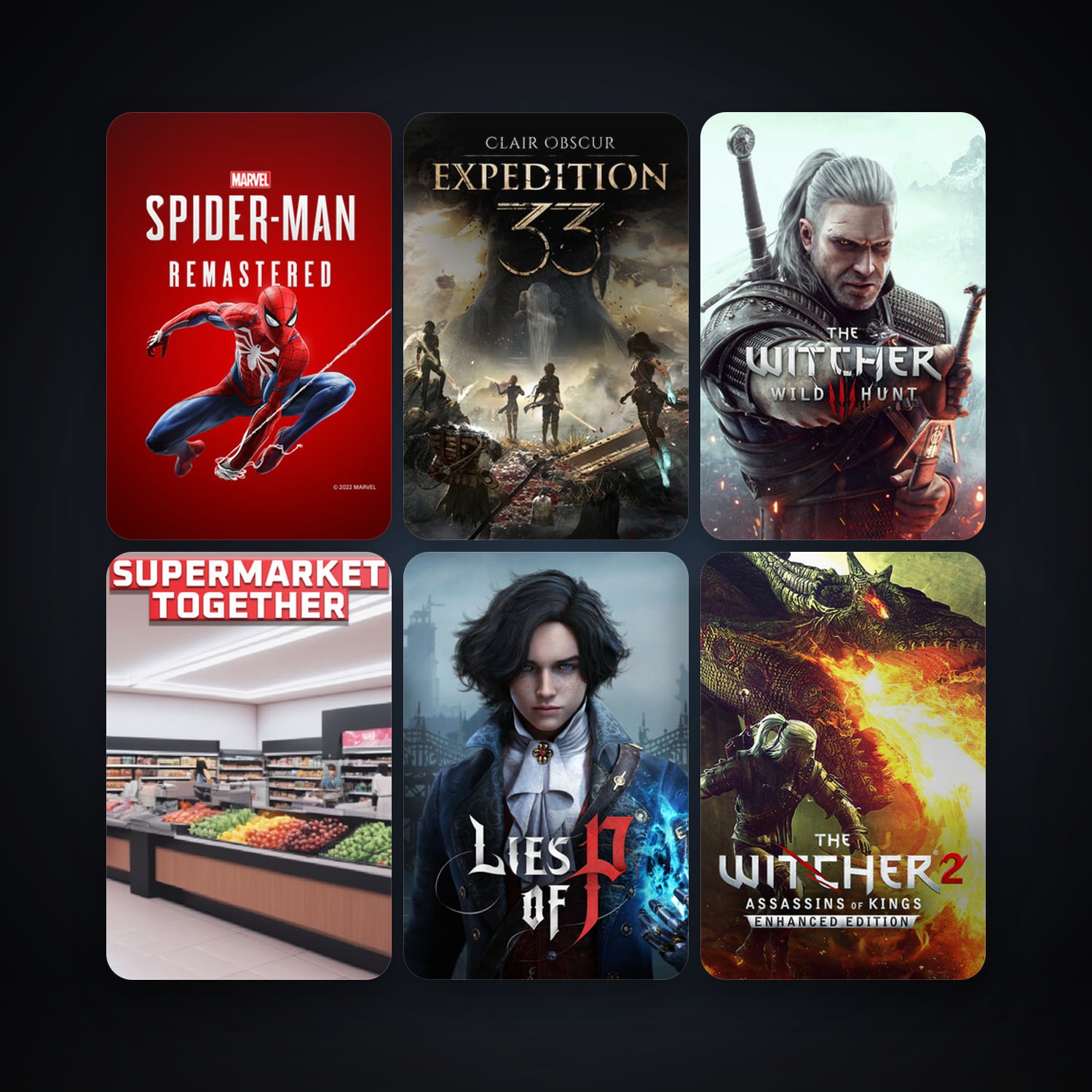 The Witcher: Enhanced Edition Director's Cut + The Witcher 2: Assassins of Kings Enhanced Edition, 15 games, clean — HabibiAccounts