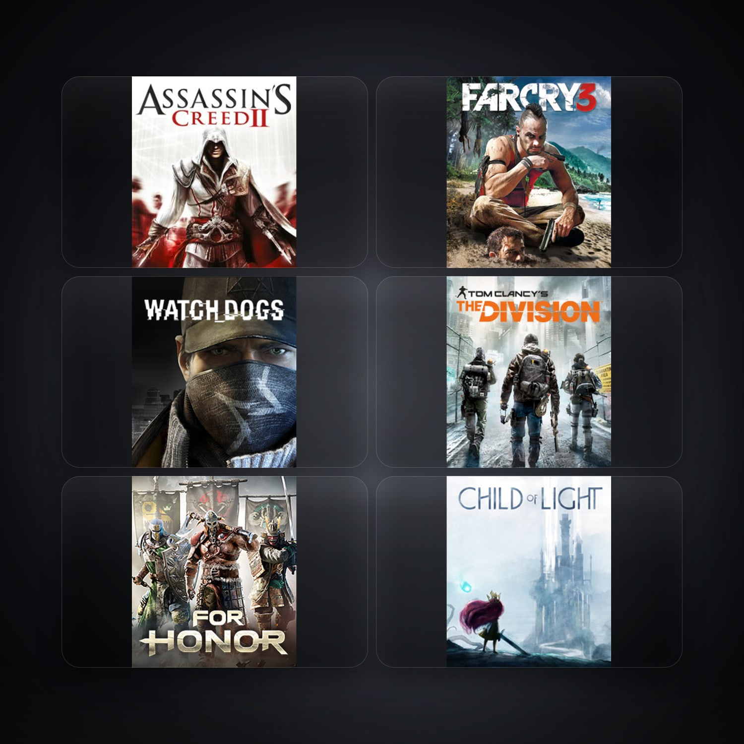 Ubisoft Assassin's Creed II + Far Cry 3 Deluxe Edition — TH — 13 games — HabibiAccounts