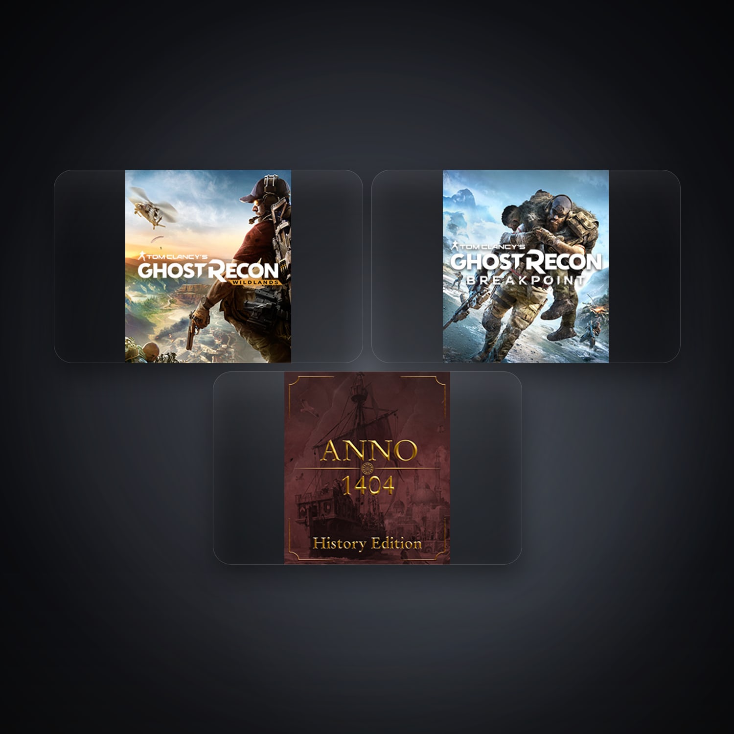 Ubisoft Tom Clancy's Ghost Recon Wildlands + Tom Clancy's Ghost Recon Breakpoint — SE — 3 games — HabibiAccounts