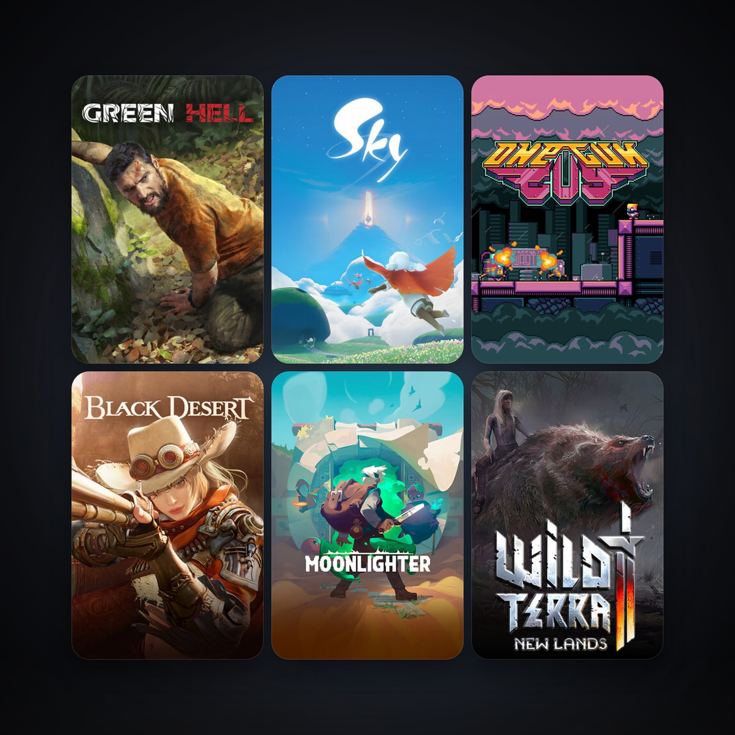 Black Desert Online + Moonlighter, 19 games, clean — HabibiAccounts