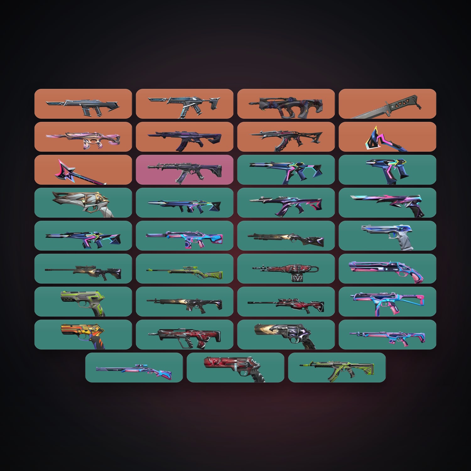 EU Silver 1 locker — 3 knives, 35 skins, lvl 97 — HabibiAccounts