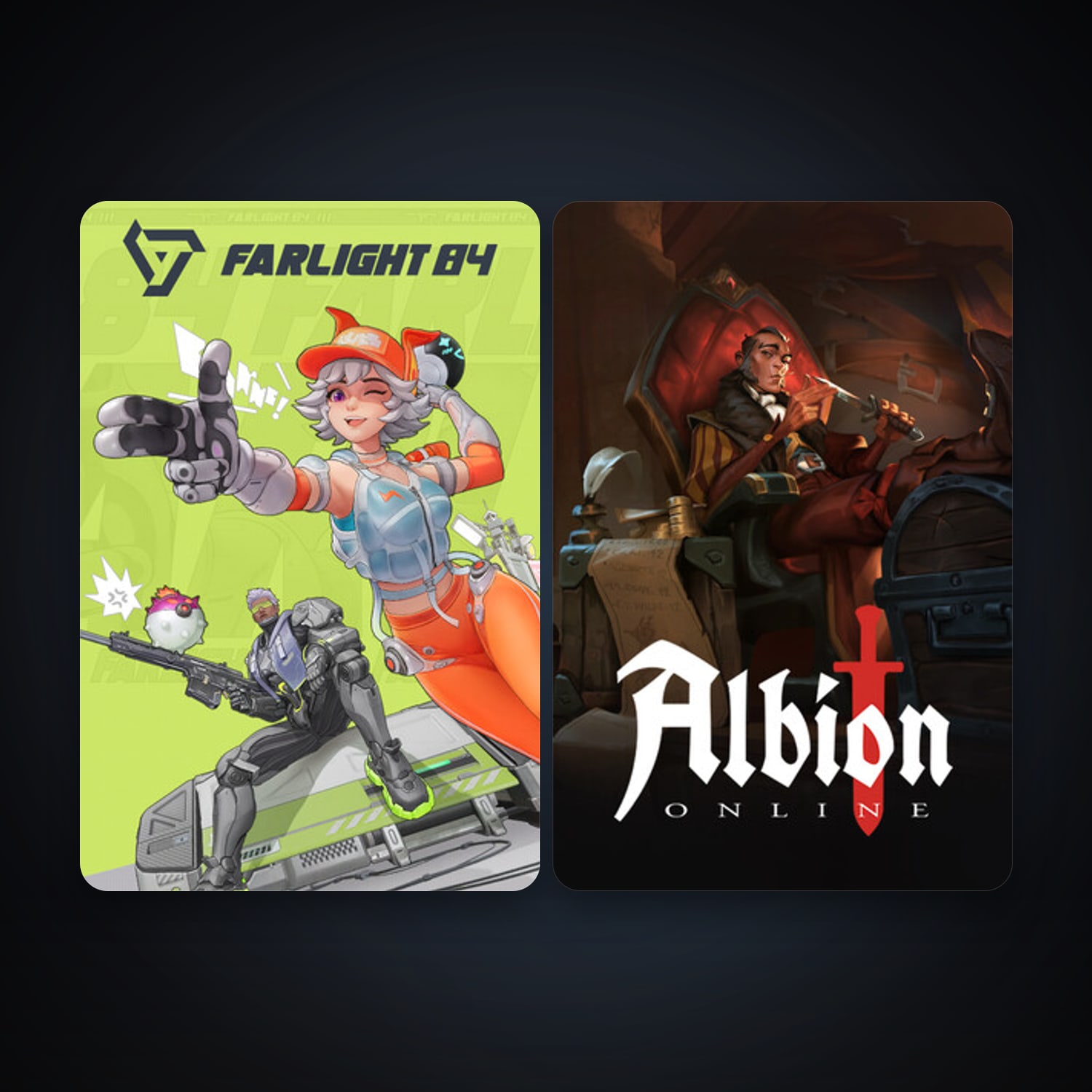 Free CS2 (No Prime) + Albion Online, 4 games, clean — HabibiAccounts