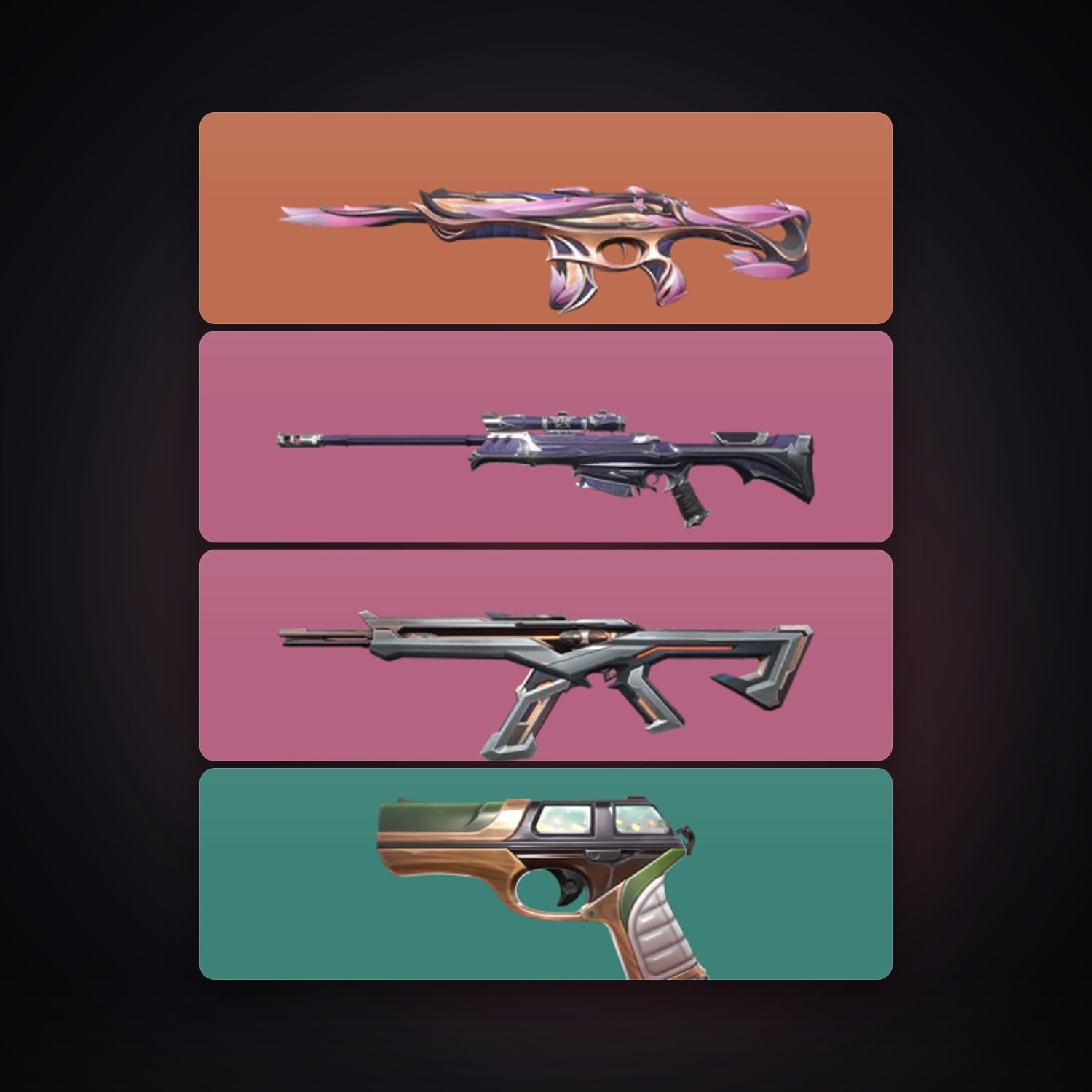 AP Gold 3 locker — 4 skins, lvl 46 — HabibiAccounts