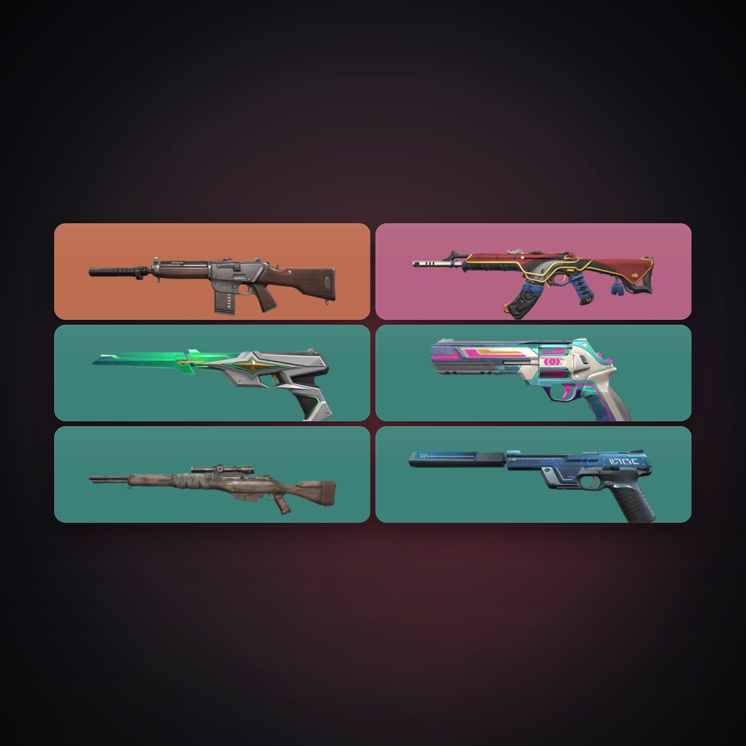 AP Silver 3 locker — 6 skins, lvl 122 — HabibiAccounts