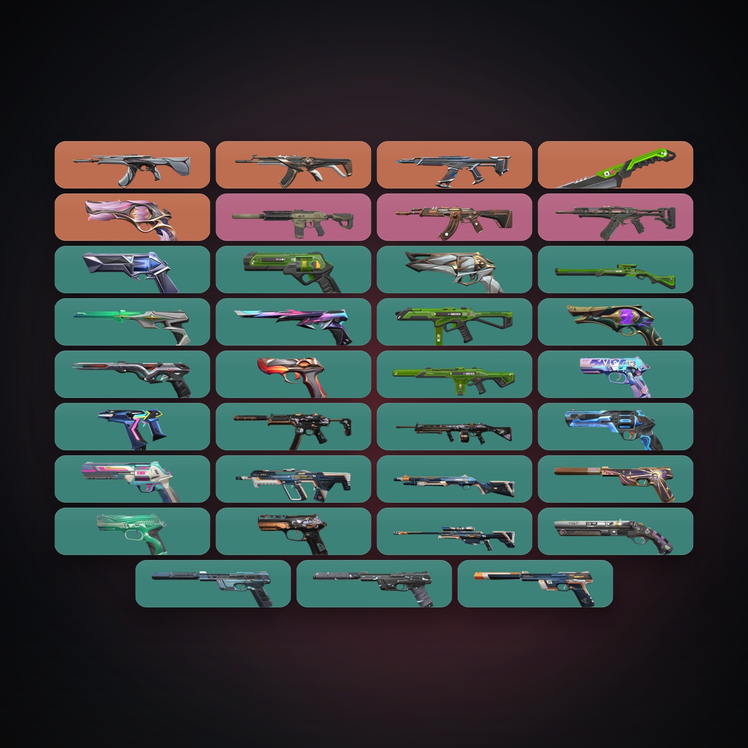 EU Plat 1 locker — 1 knives, 38 skins, lvl 383 — HabibiAccounts