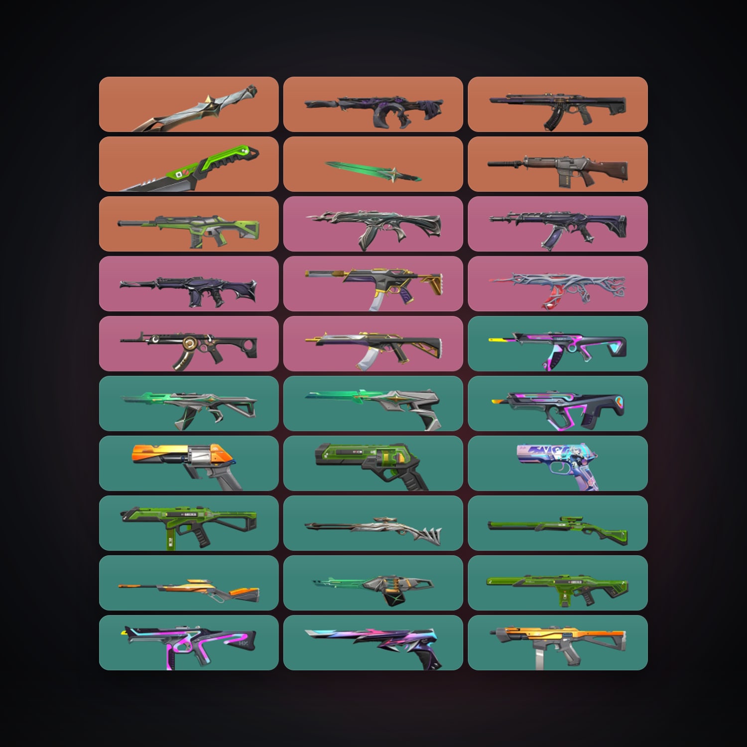 AP Gold 3 locker — 3 knives, 78 skins, lvl 249 — HabibiAccounts