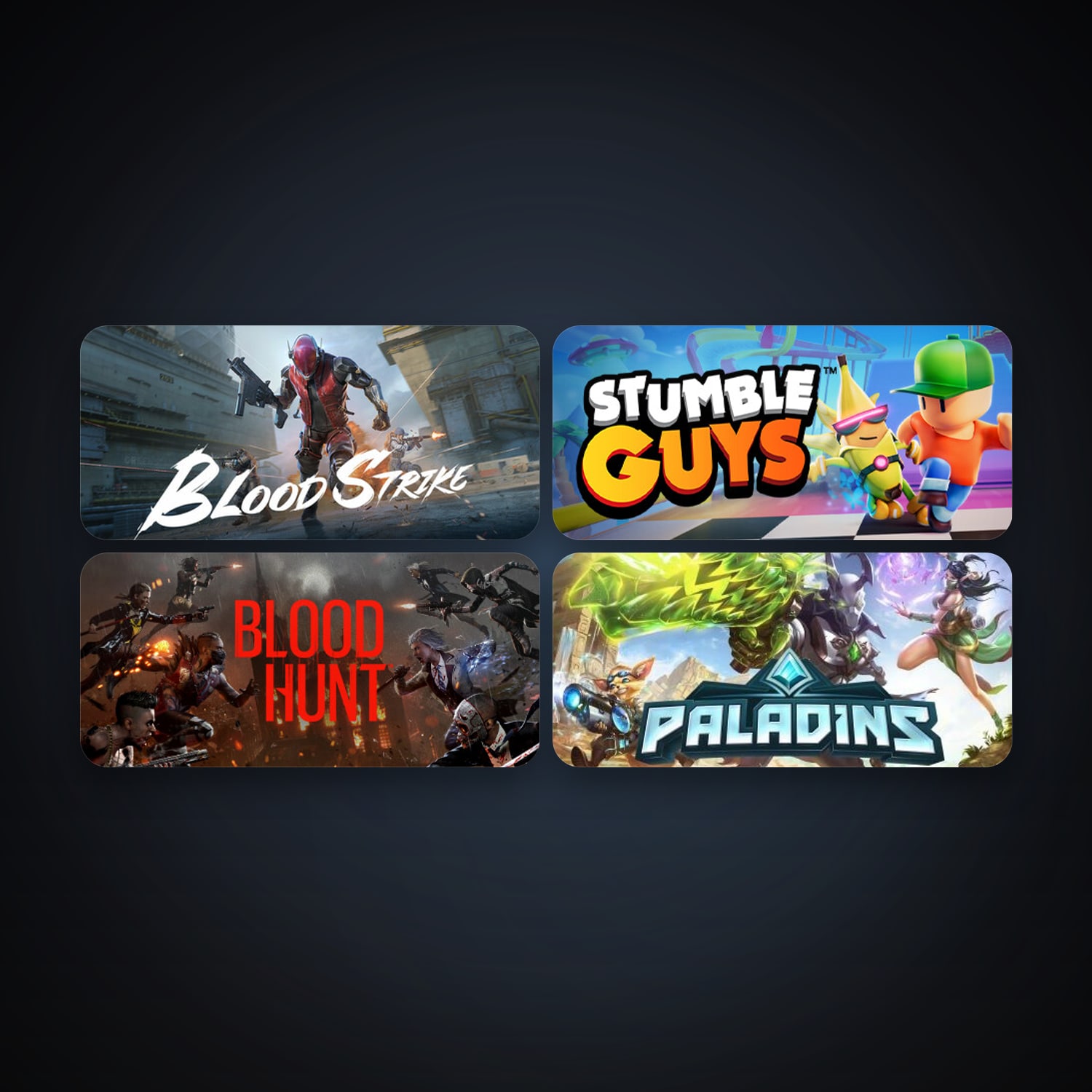ARK: The Survival Of The Fittest + Paladins, 12 games, clean — HabibiAccounts