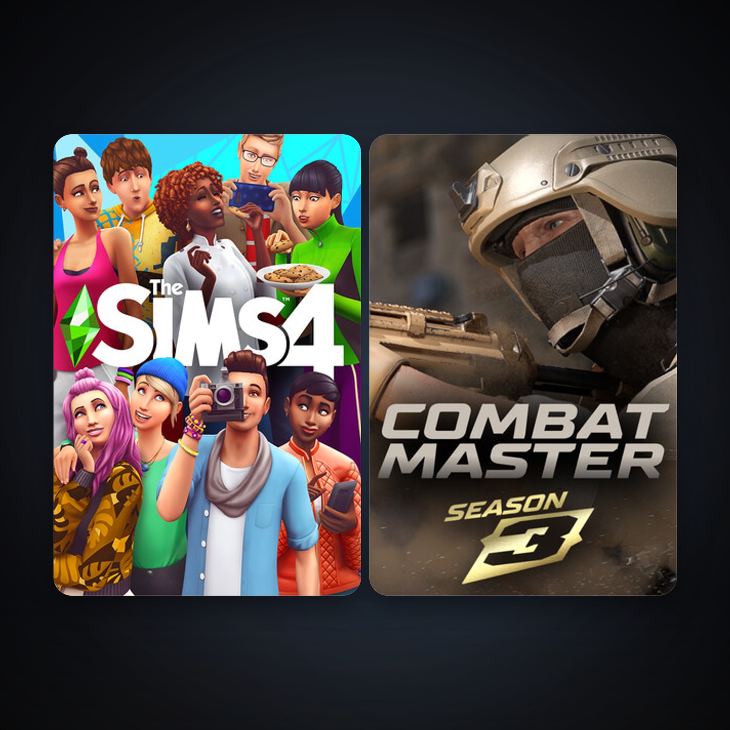 The Sims 4 + Combat Master: Season 1, 6 games, clean — HabibiAccounts
