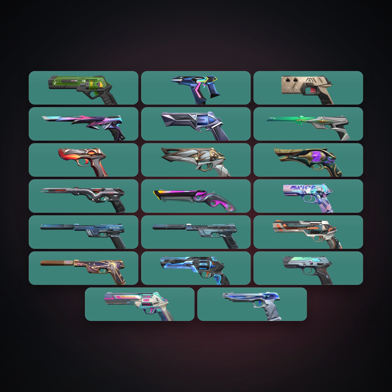 EU Silver 1 locker — 21 skins, lvl 317 — HabibiAccounts