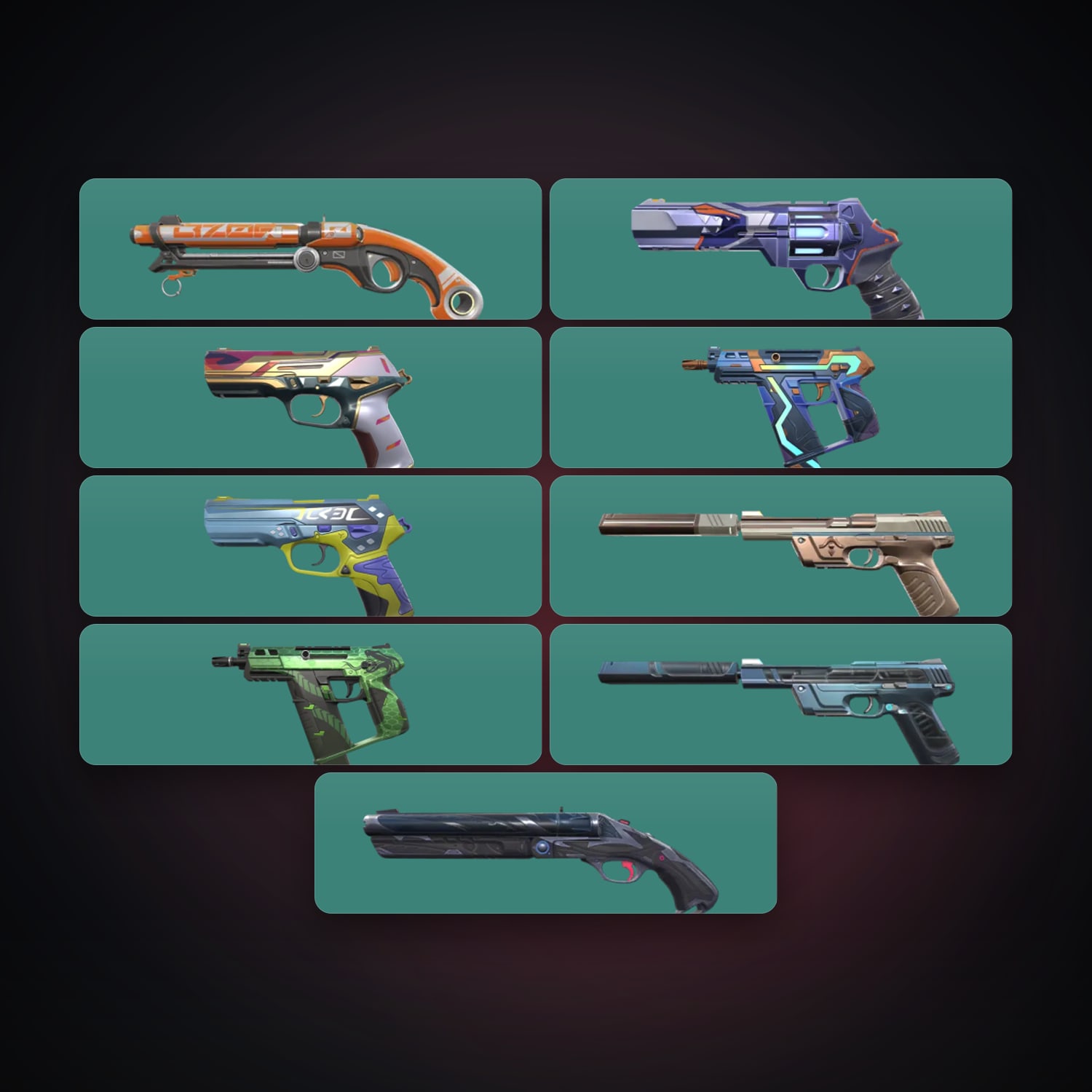 EU Silver 1 locker — 9 skins, lvl 126 — HabibiAccounts