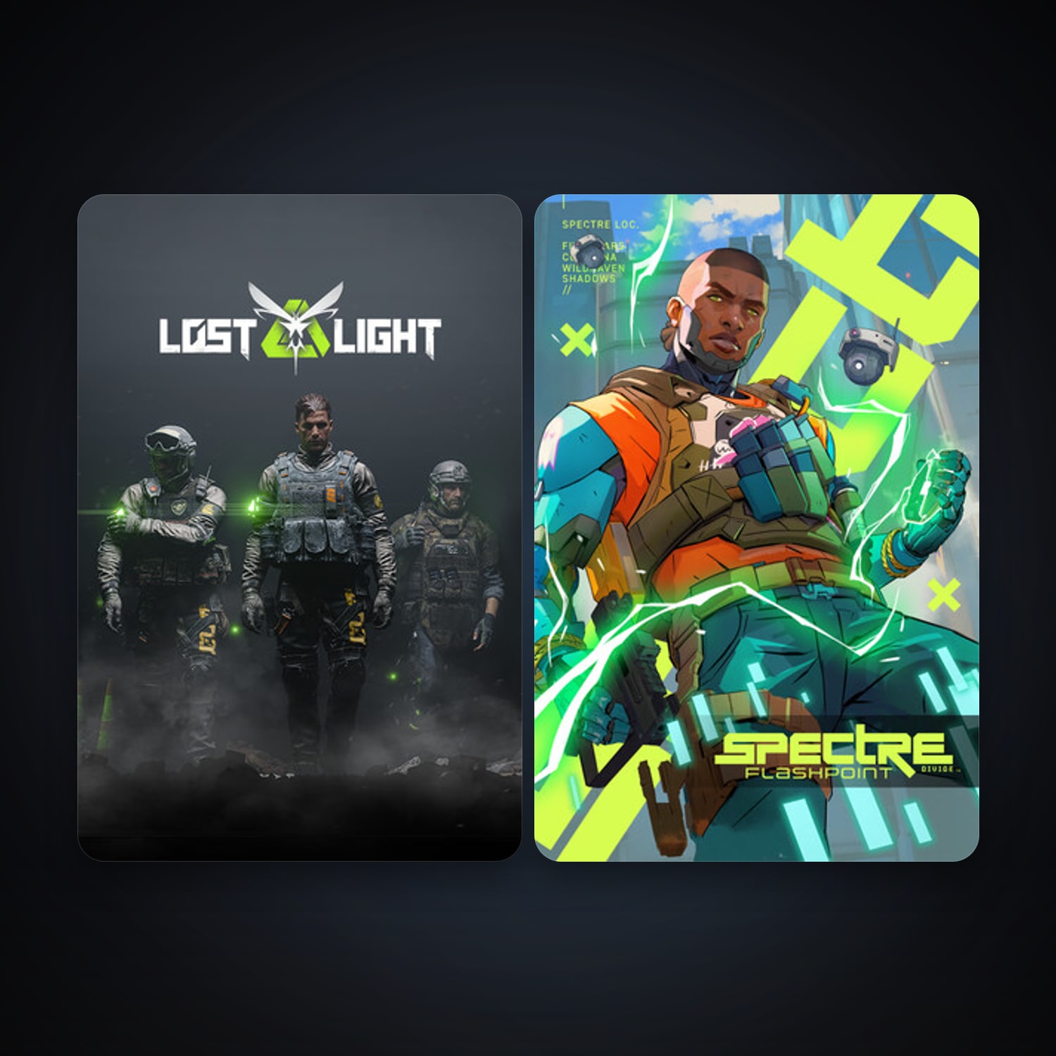 Lost Light + Spectre Divide, 3 games, clean — HabibiAccounts