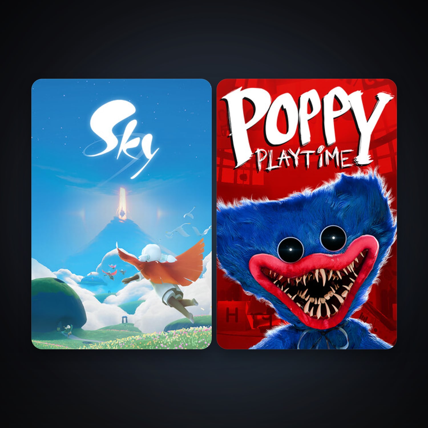Poppy Playtime + Sky: Children of the Light, 2 games, clean — HabibiAccounts