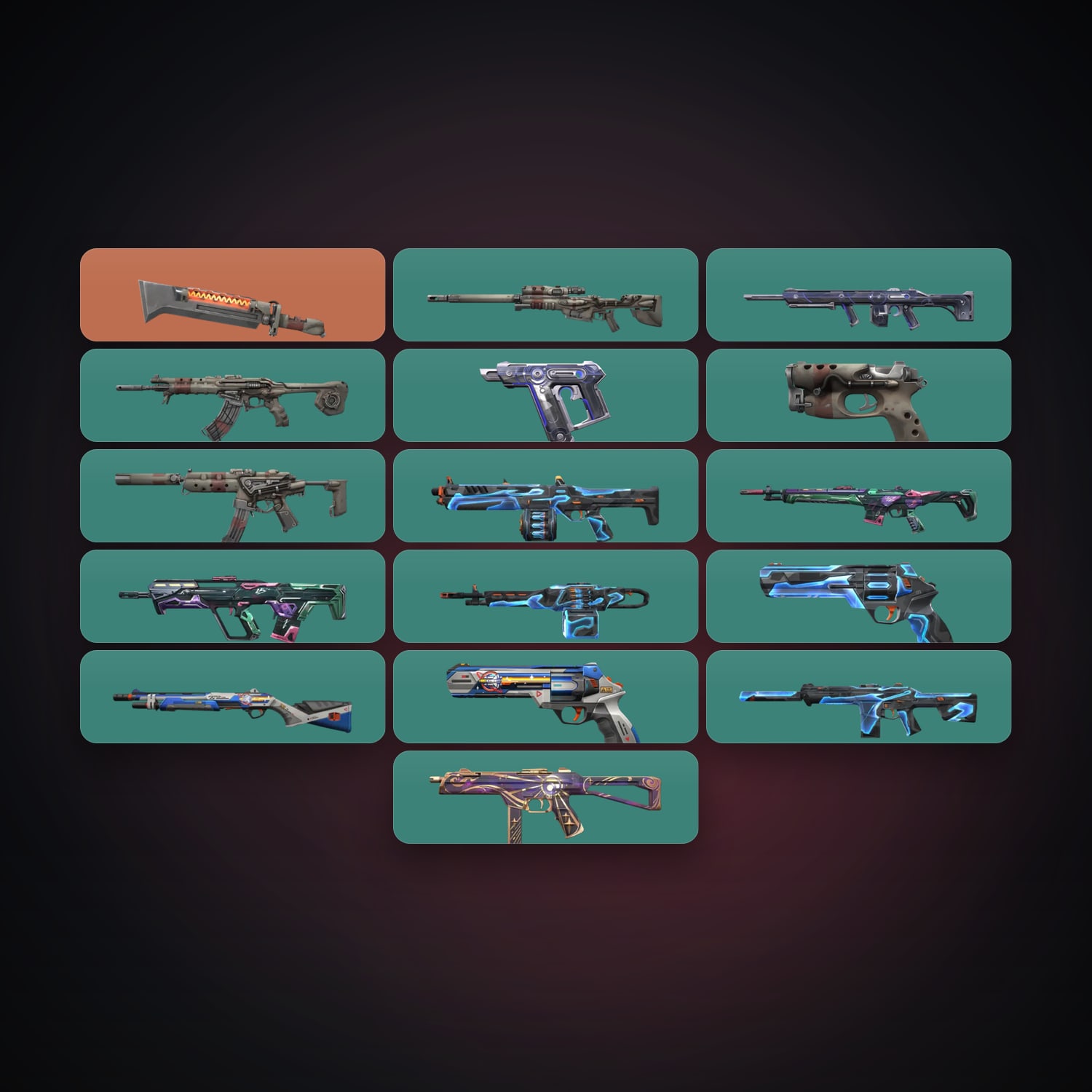EU Bronze 2 locker — 1 knives, 18 skins, lvl 34 · 262217305 — HabibiAccounts