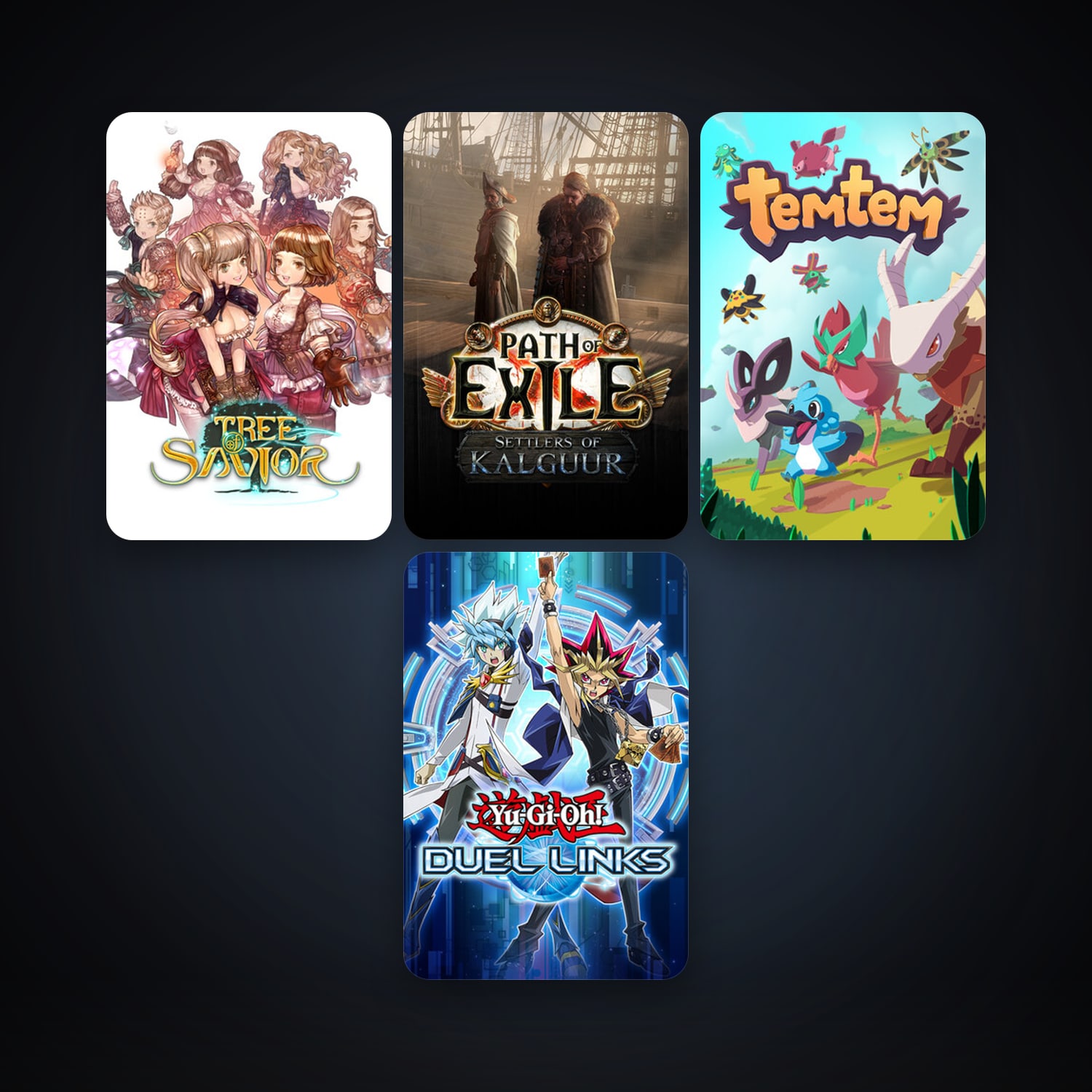 Path of Exile + Tree of Savior, 10 games, clean — HabibiAccounts
