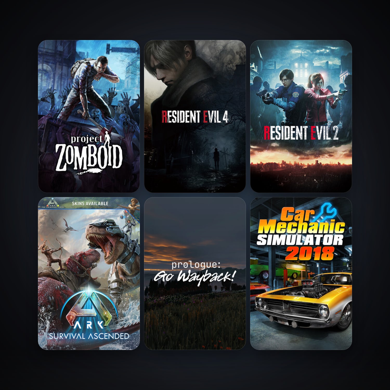 Free CS2 (No Prime) + Project Zomboid, 12 games, clean — HabibiAccounts