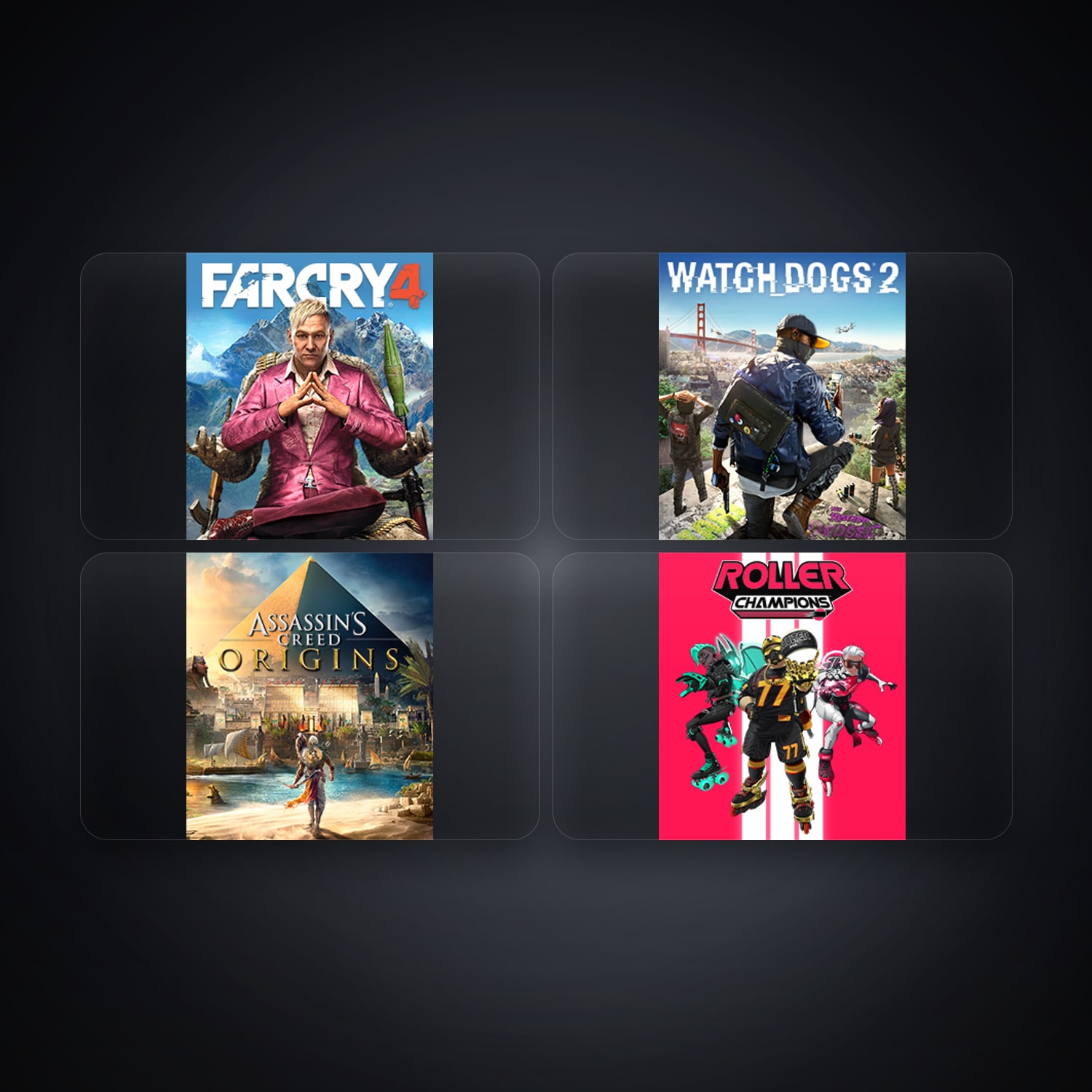 Ubisoft Far Cry 4 + WATCH_DOGS 2 — BR — 4 games — HabibiAccounts