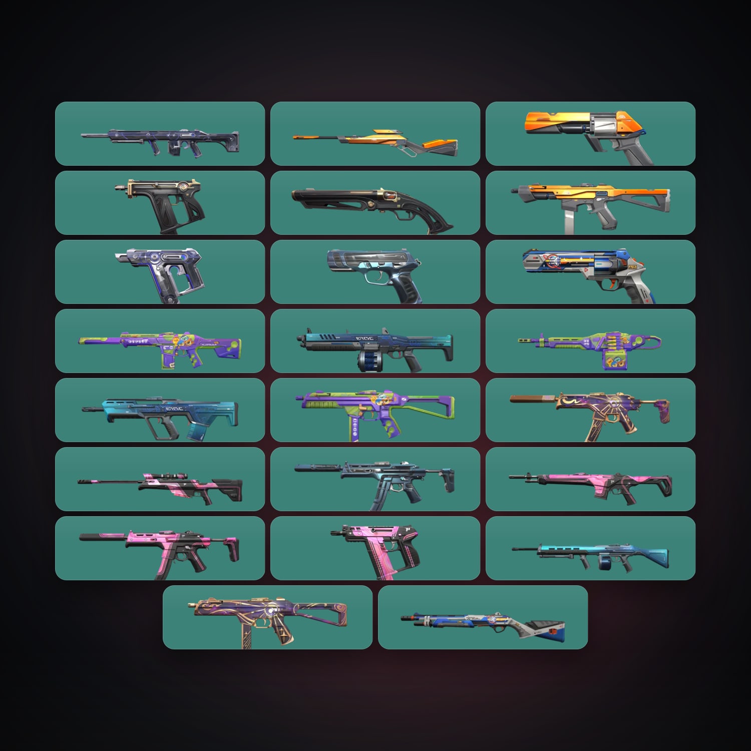 EU Bronze 2 locker — 23 skins, lvl 35 — HabibiAccounts