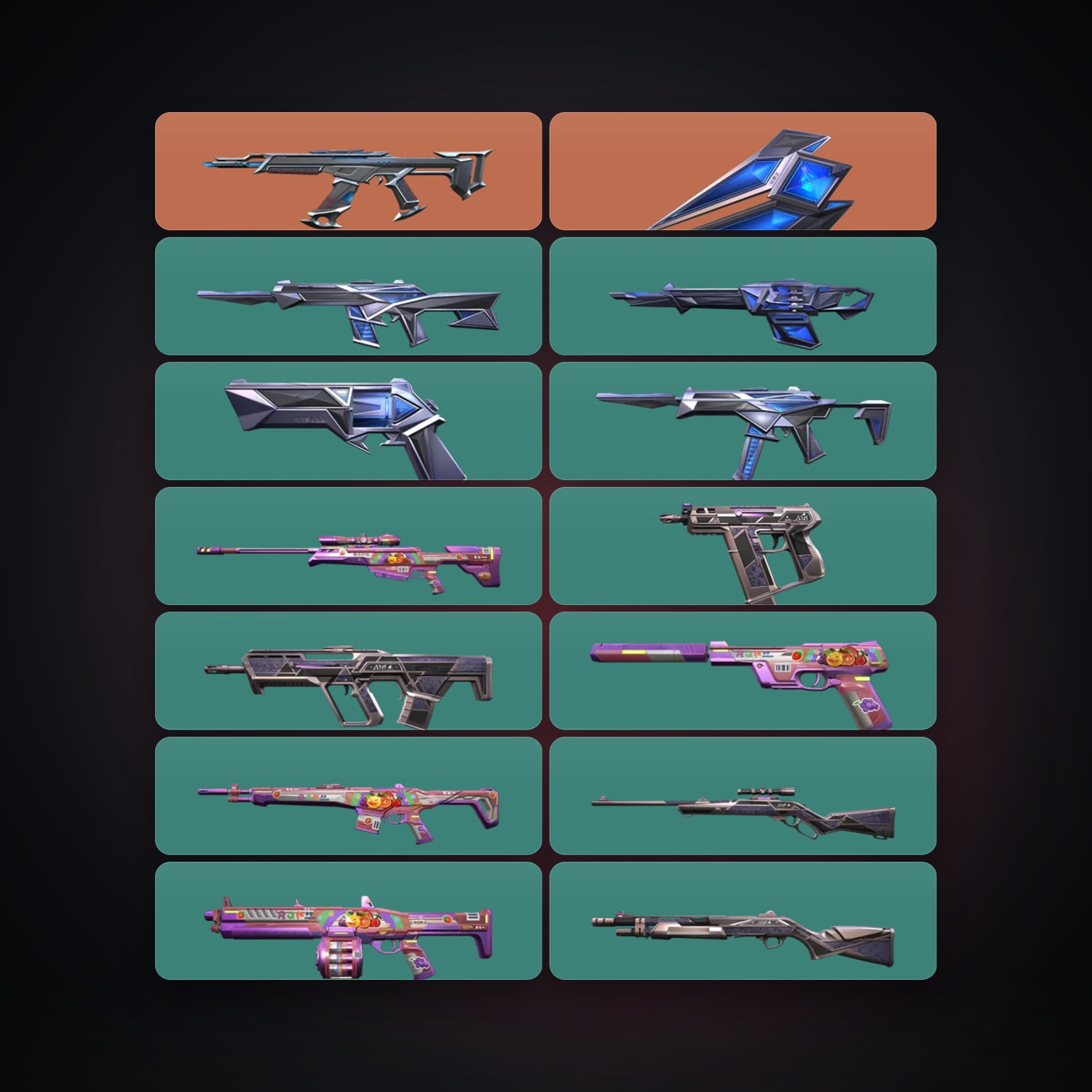 LA Silver 3 locker — 1 knives, 14 skins, lvl 51 — HabibiAccounts