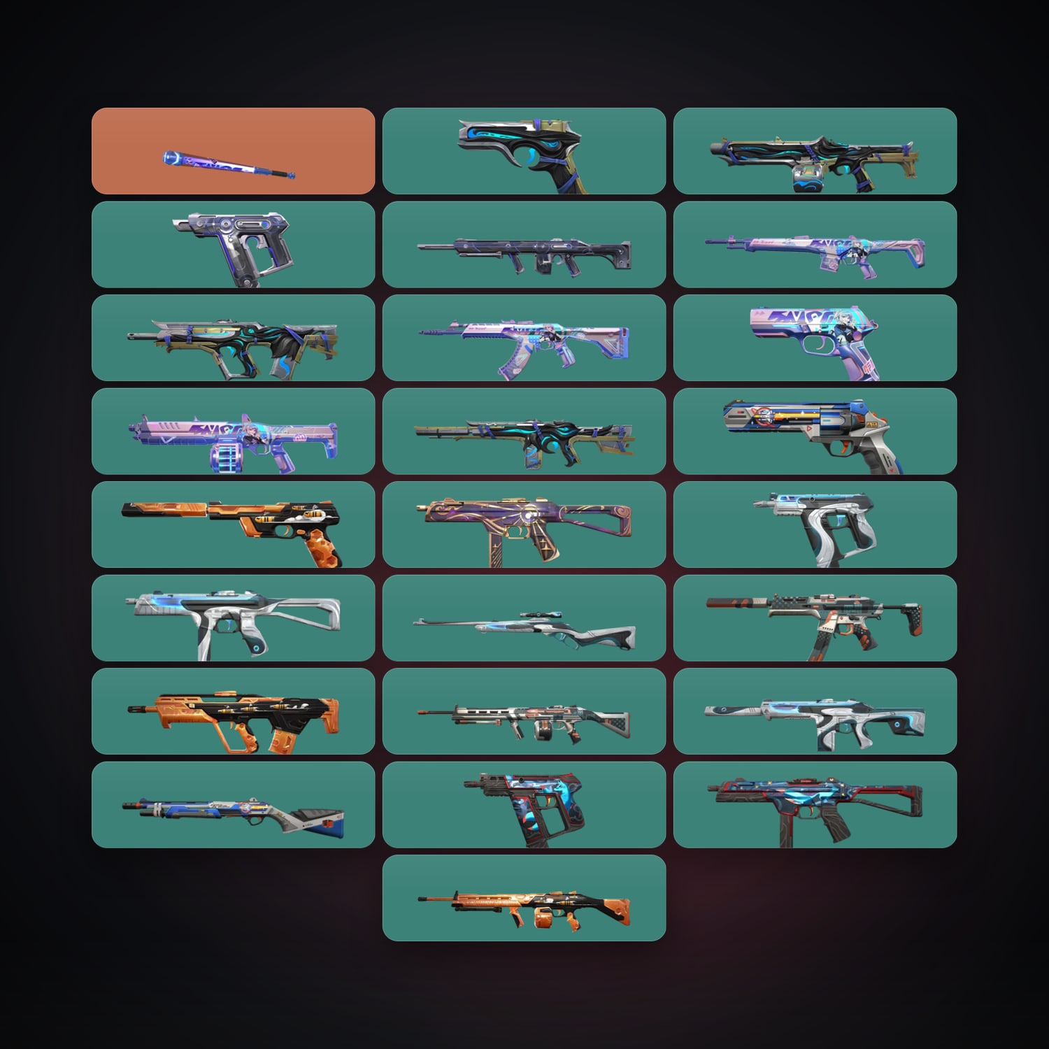 LA Iron 3 locker — 1 knives, 26 skins, lvl 58 — HabibiAccounts