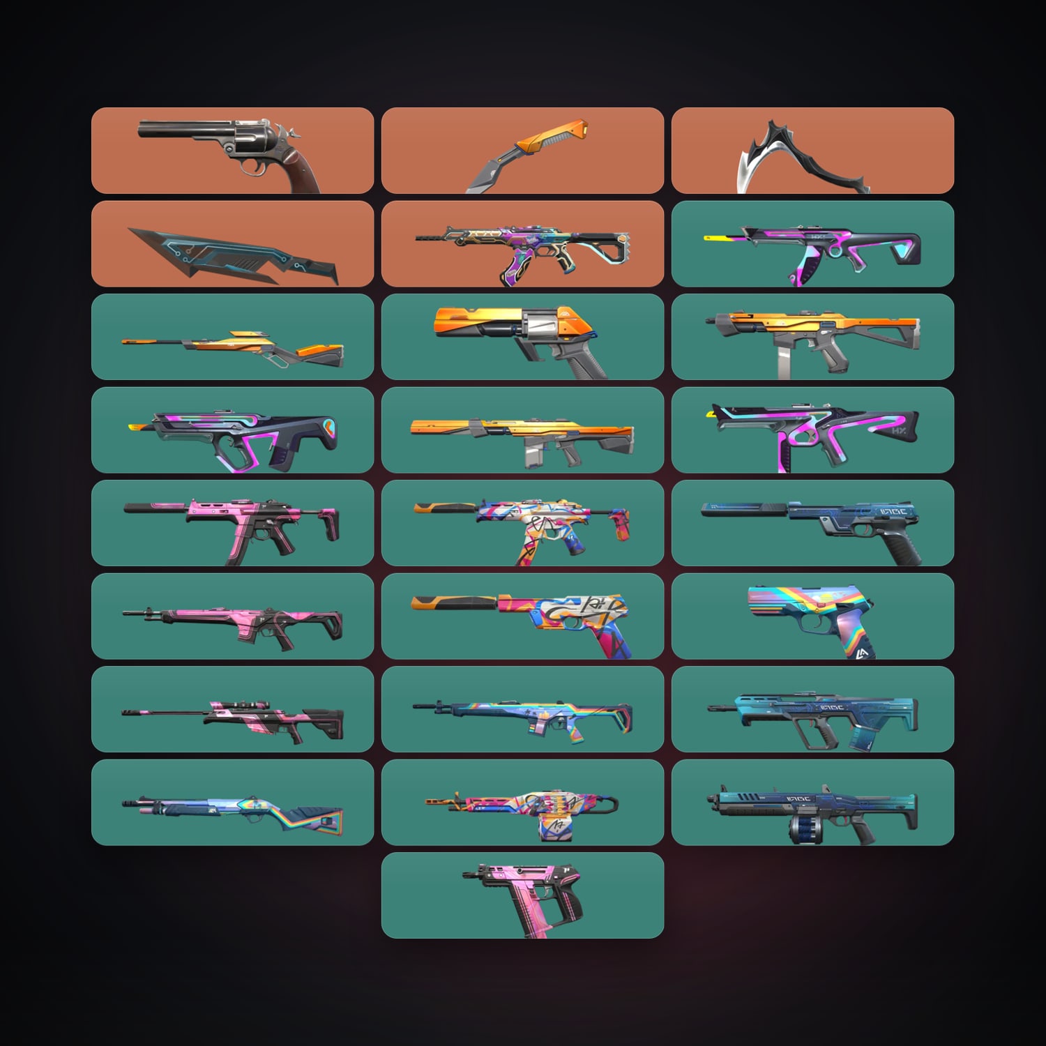 NA Iron 3 locker — 3 knives, 27 skins, lvl 47 — HabibiAccounts