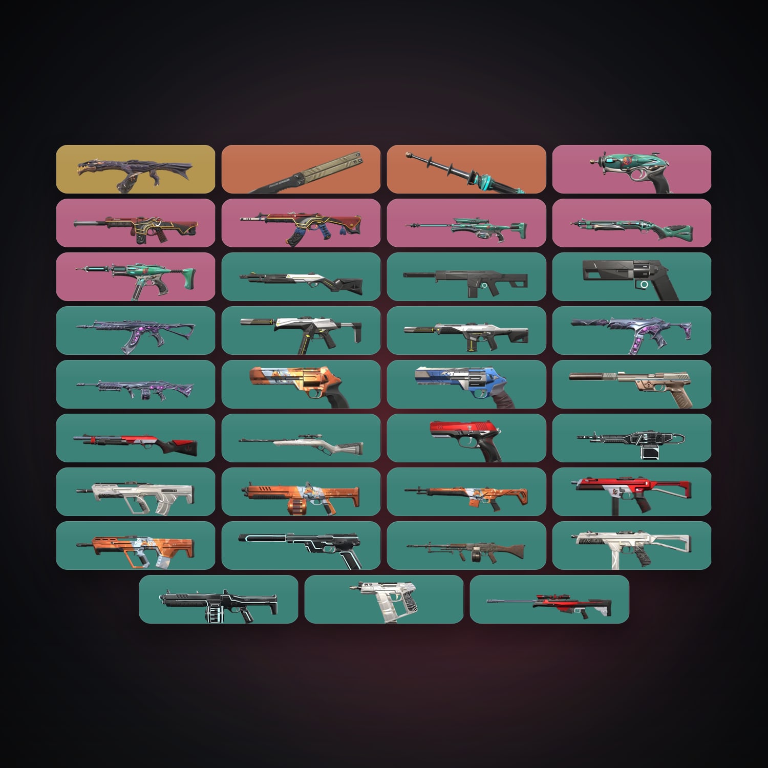 NA locker — 2 knives, 35 skins, lvl 75 — HabibiAccounts