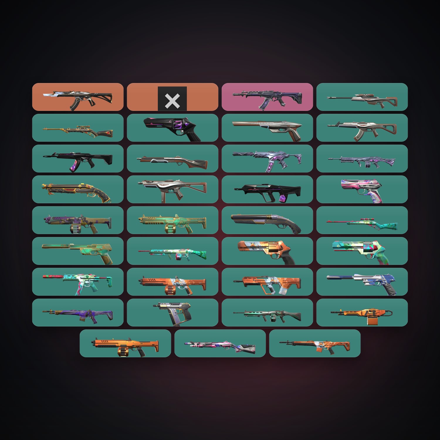 EU Silver 1 locker — 1 knives, 37 skins, lvl 54 — HabibiAccounts