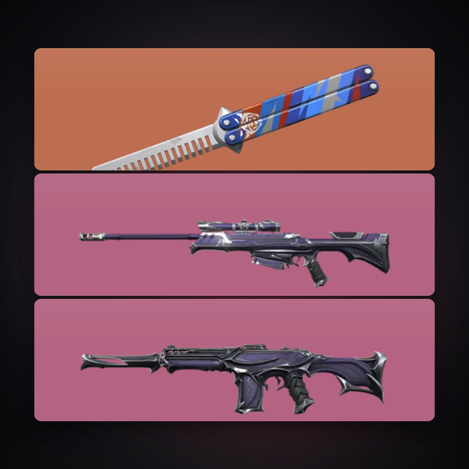 NA Bronze 1 locker — 1 knives, 3 skins, lvl 56 — HabibiAccounts