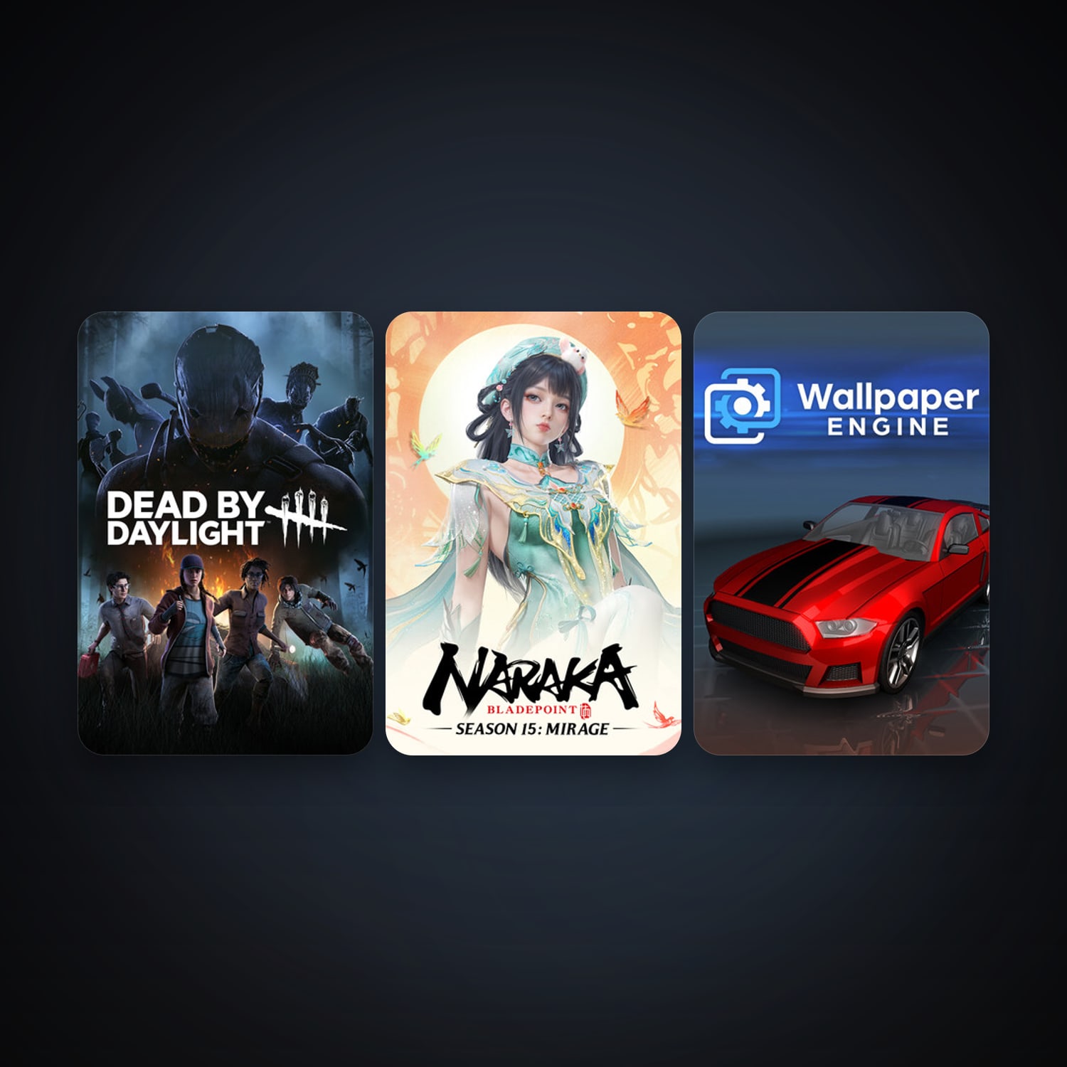 Dead by Daylight + Wallpaper Engine, 6 games, clean — HabibiAccounts