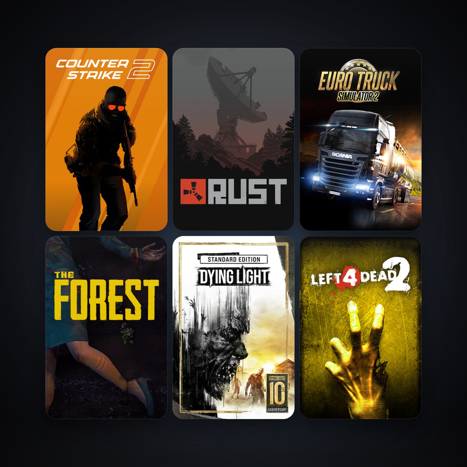 Left 4 Dead 2 + CS2 Prime, 141 games, Steam 11, clean — HabibiAccounts