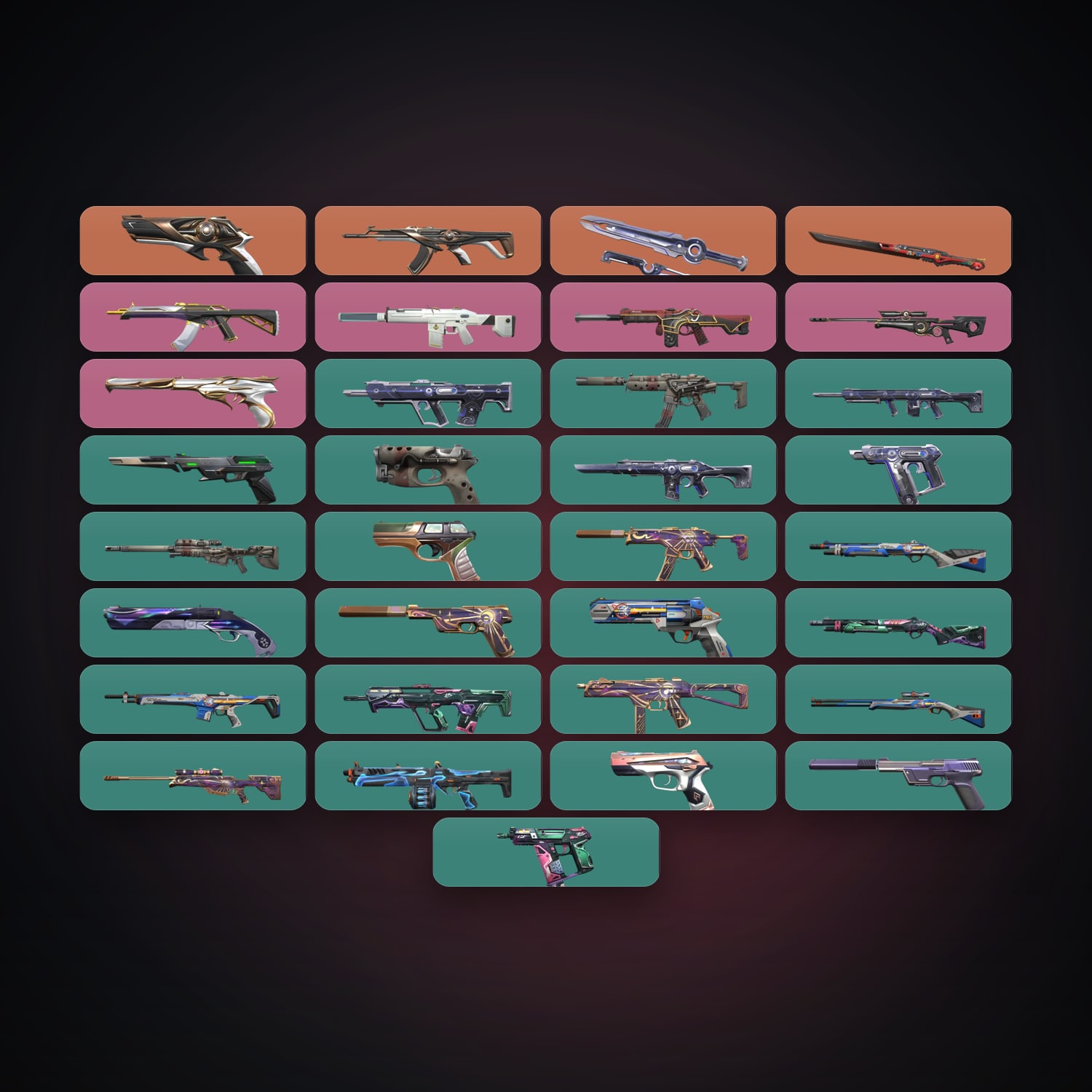 EU Gold 1 locker — 2 knives, 33 skins, lvl 104 — HabibiAccounts